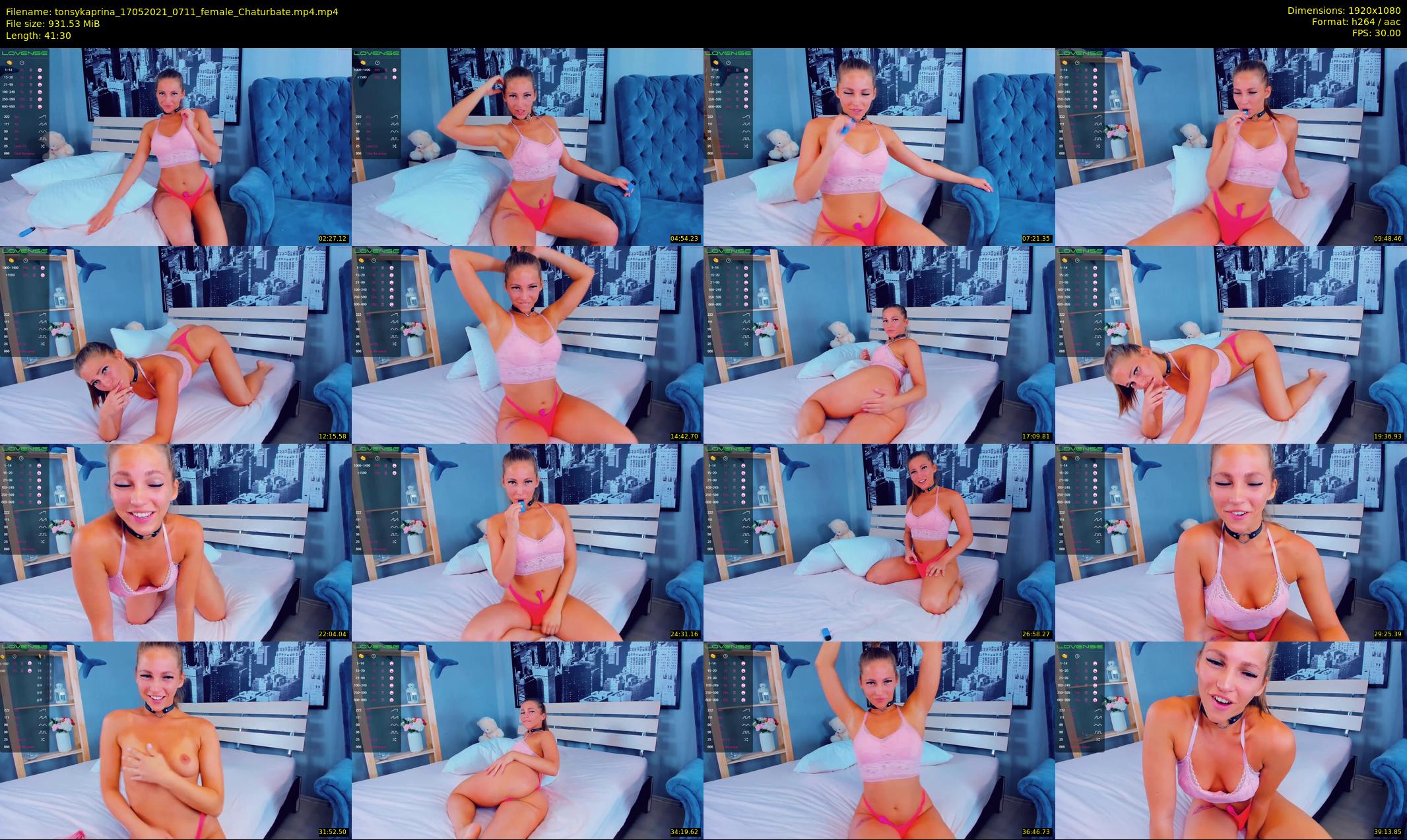 tonsykaprina — 42 minute Chaturbate couple cam show recording, 1080p, May 17, 2021