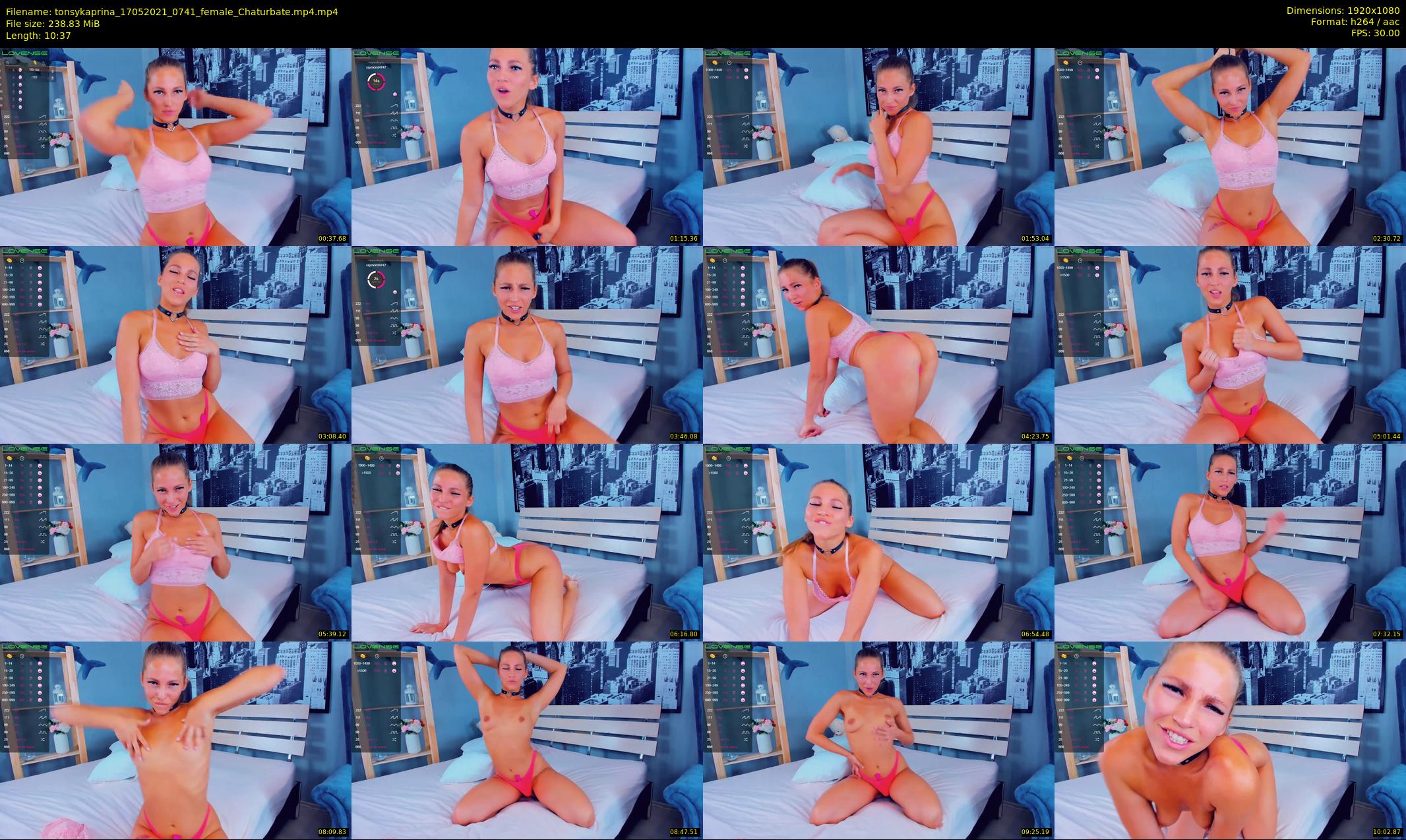 tonsykaprina — 11 minute Chaturbate couple cam show recording, 1080p, May 17, 2021