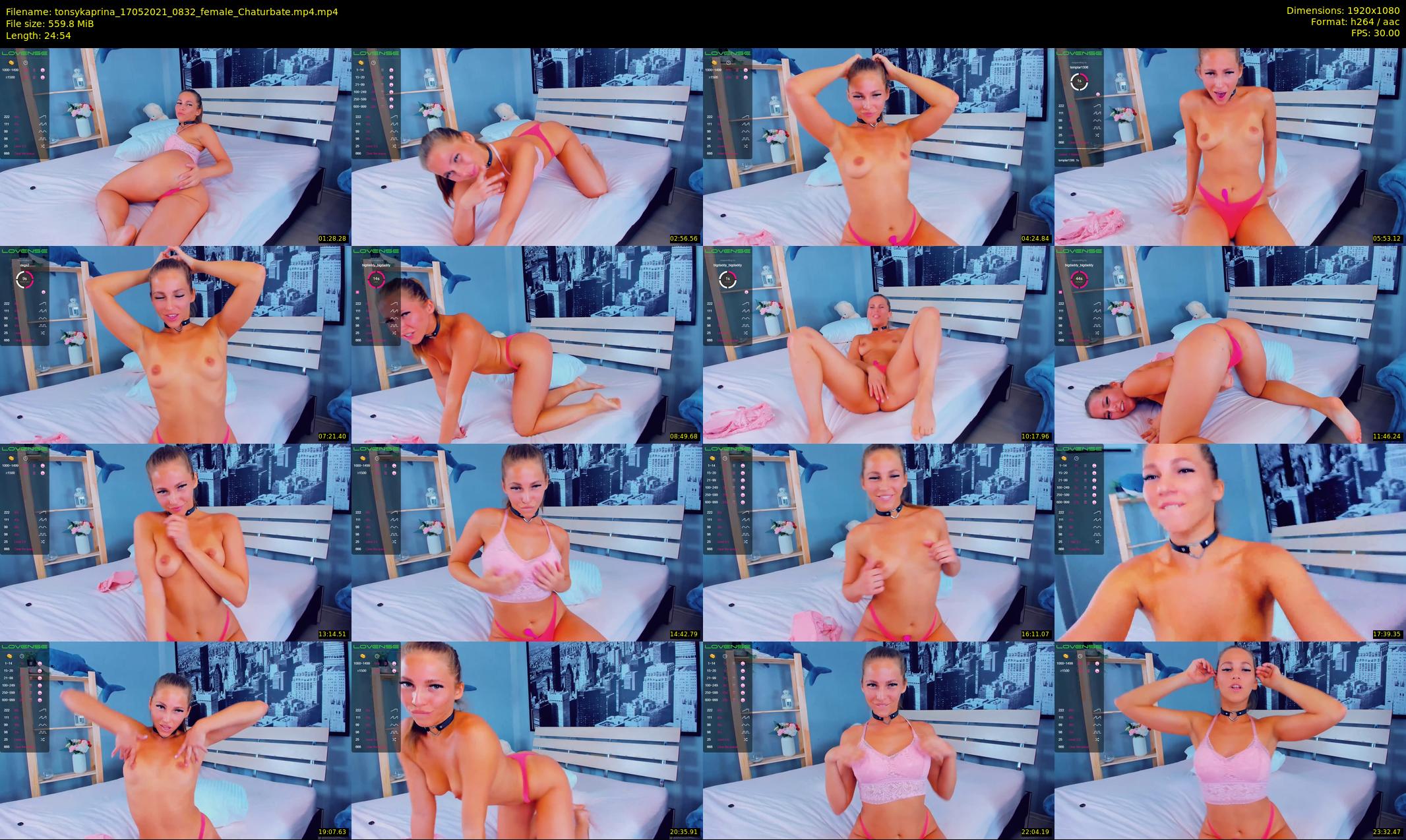 tonsykaprina — 25 minute Chaturbate couple cam show recording, 1080p, May 17, 2021