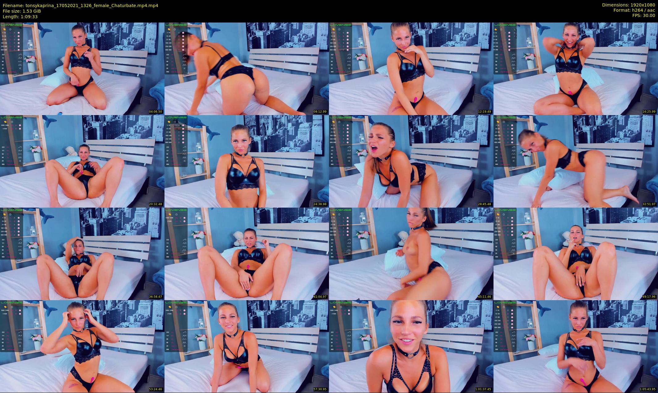 tonsykaprina — 70 minute Chaturbate couple cam show recording, 1080p, May 17, 2021
