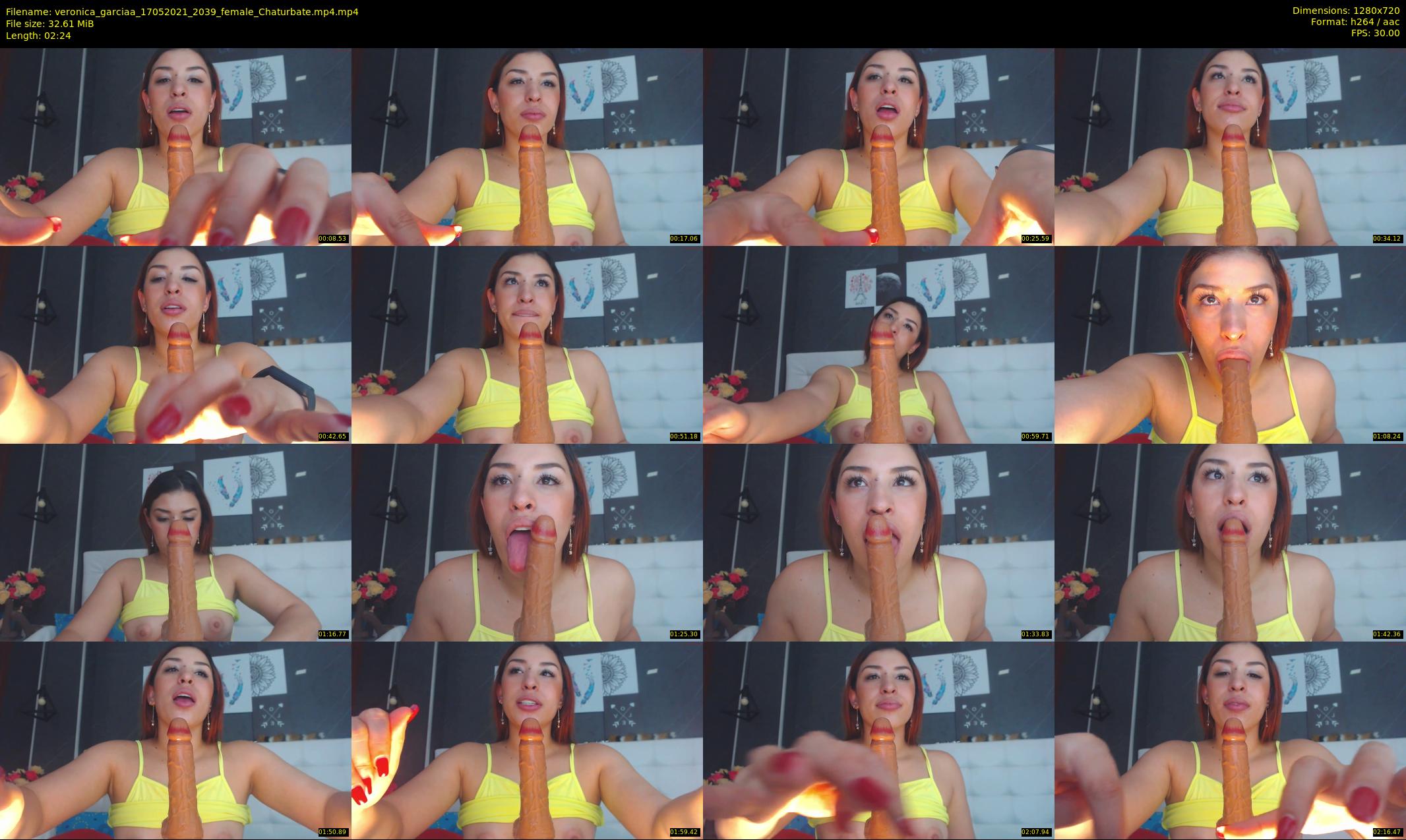 veronica_garciaa — 3 minute Chaturbate female cam show recording, 720p, May 17, 2021
