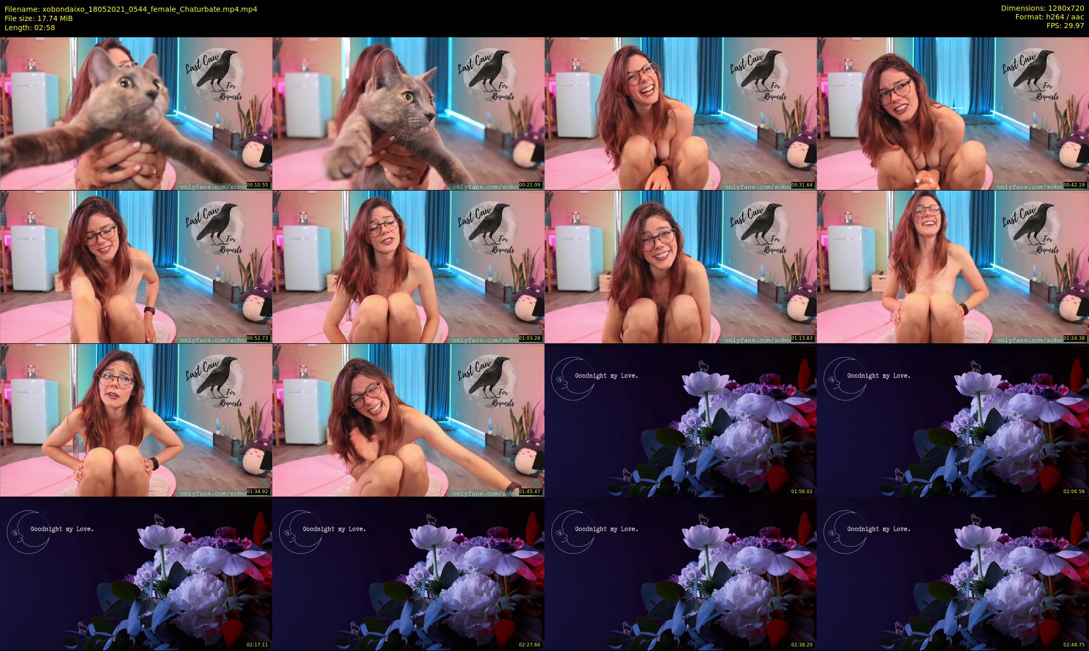 xobondaixo — 3 minute Chaturbate couple cam show recording, 720p, May 18, 2021