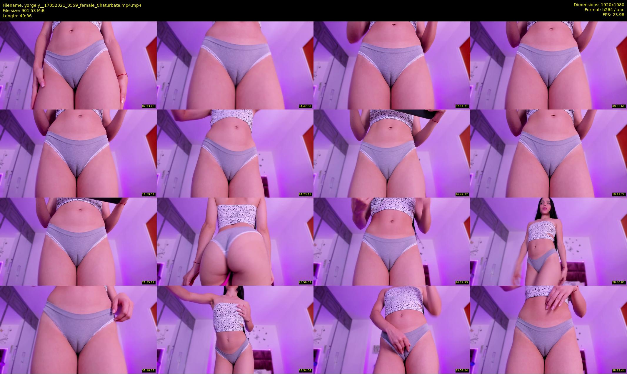 yorgely_ — 41 minute Chaturbate female cam show recording, 1080p, May 17, 2021