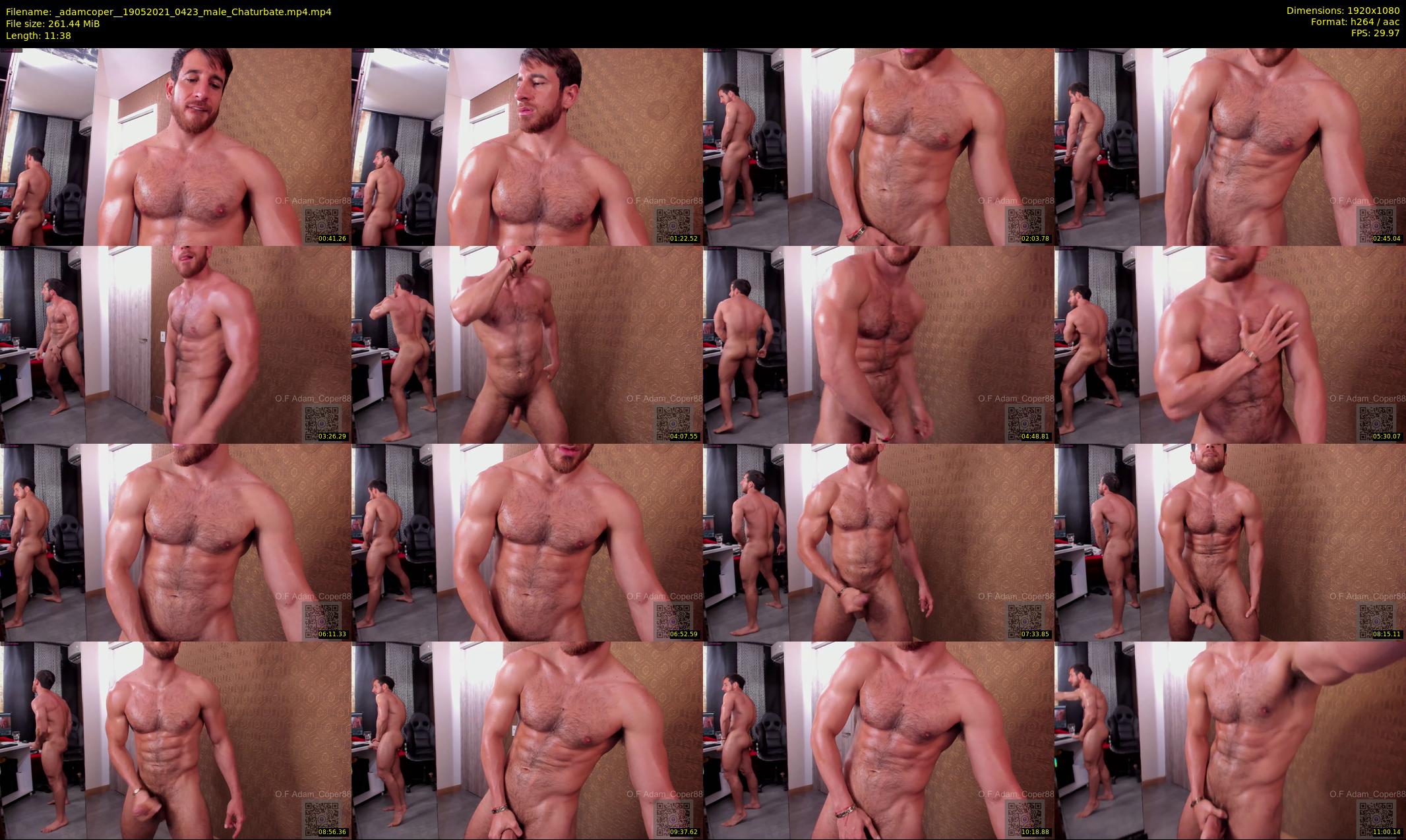 _adamcoper_ — 12 minute Chaturbate male cam show recording, 1080p, May 19, 2021