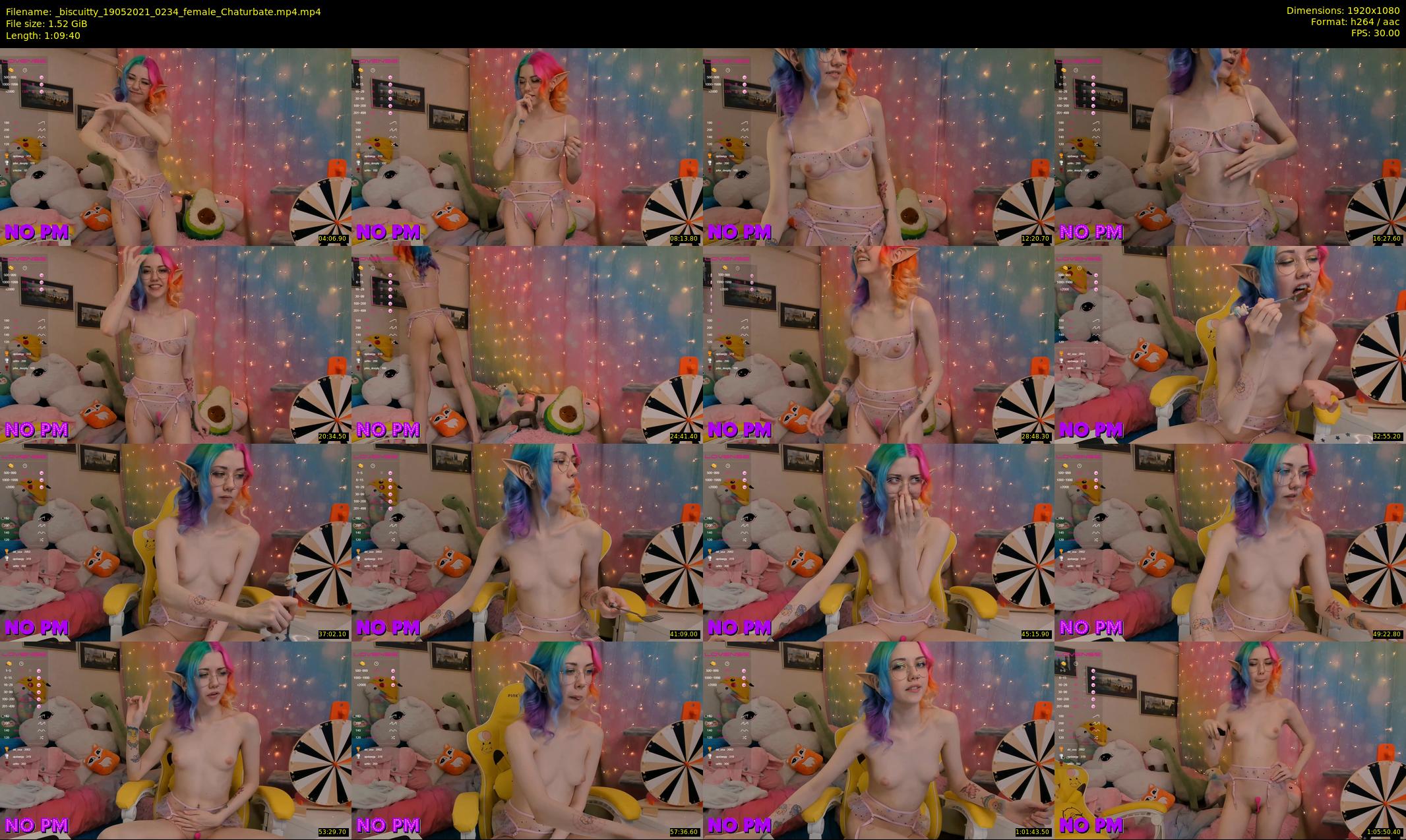 _biscuitty — 70 minute Chaturbate female cam show recording, 1080p, May 19, 2021