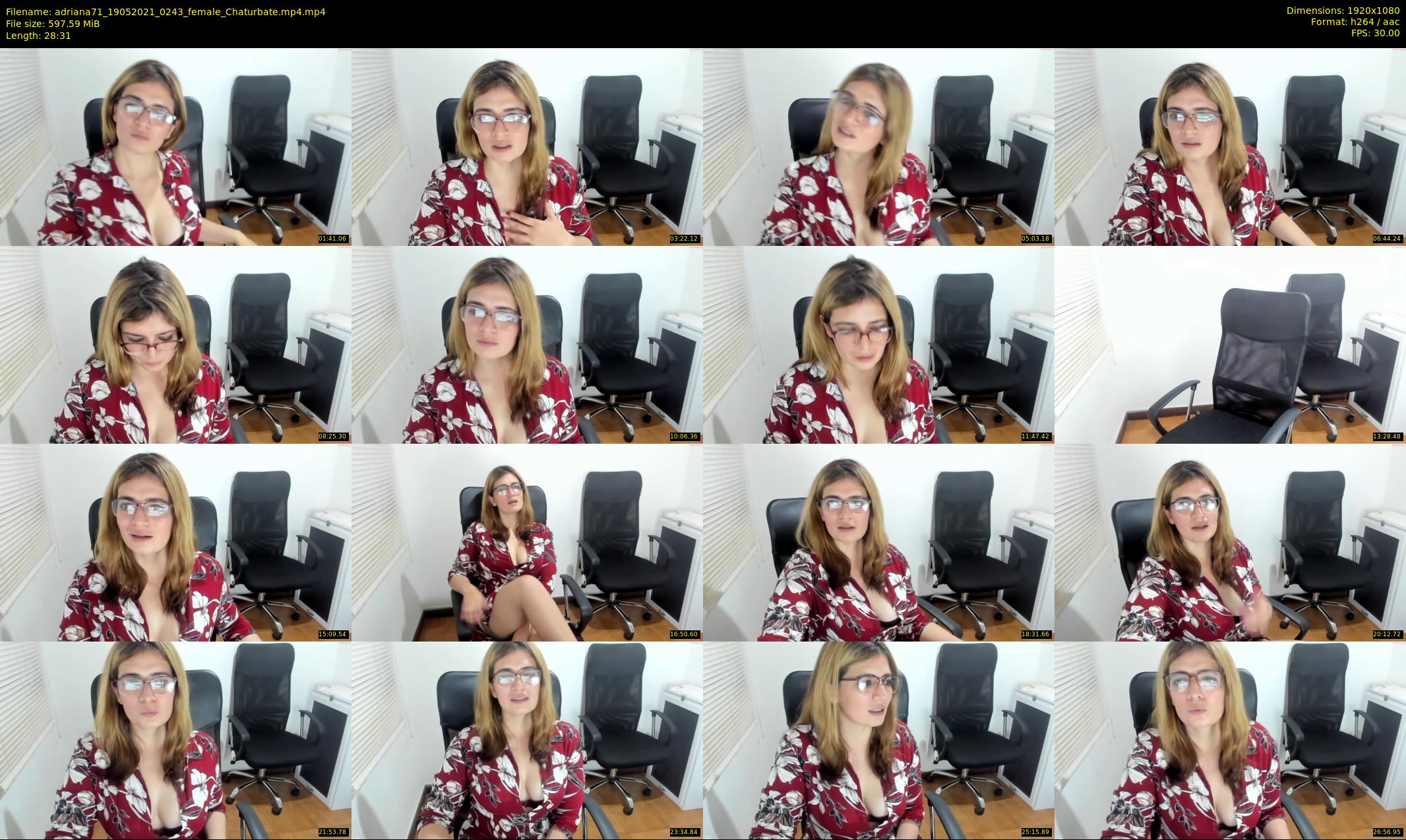 adriana71 — 29 minute Chaturbate couple cam show recording, 1080p, May 19, 2021