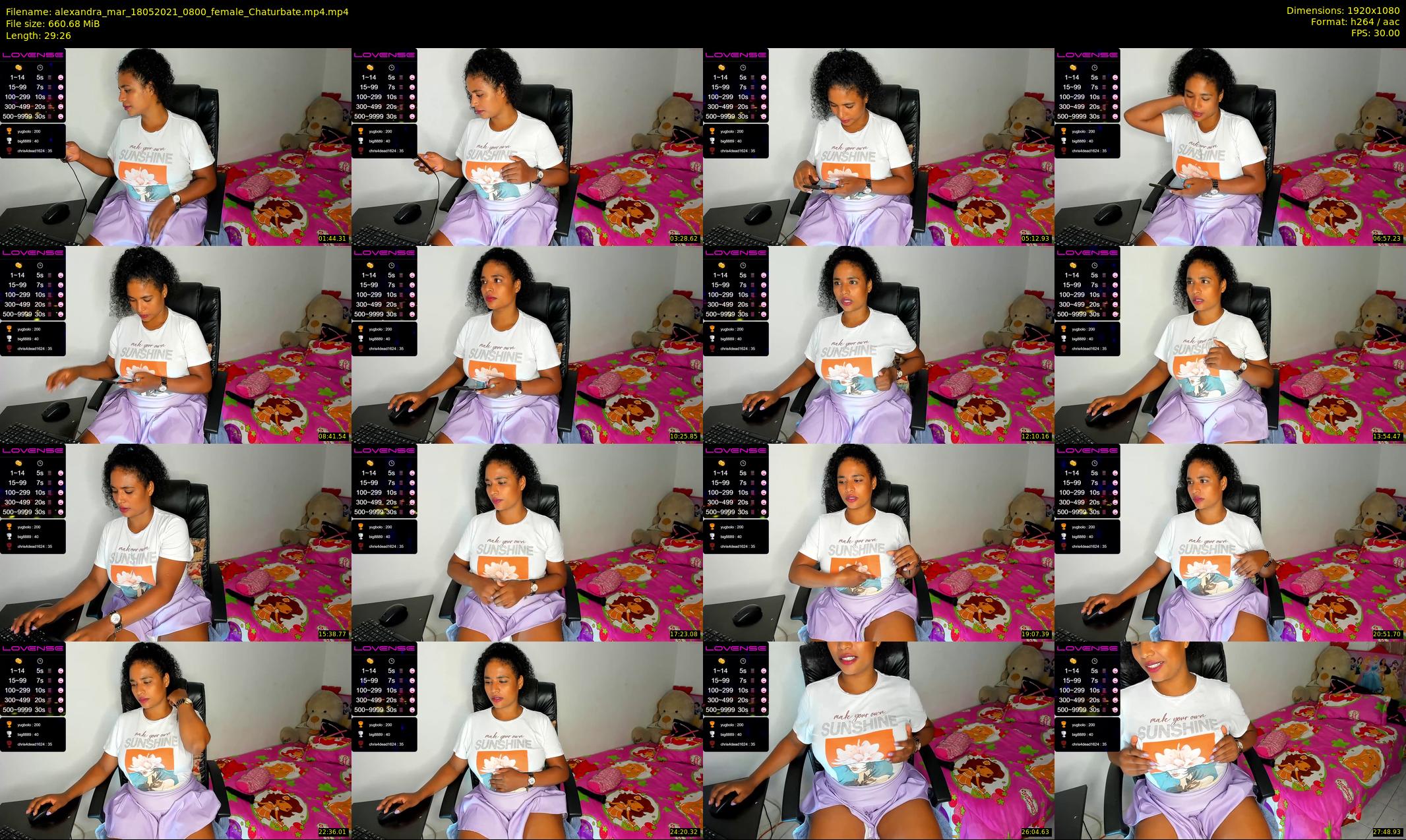 alexandra_mar — 30 minute Chaturbate female cam show recording, 1080p, May 18, 2021
