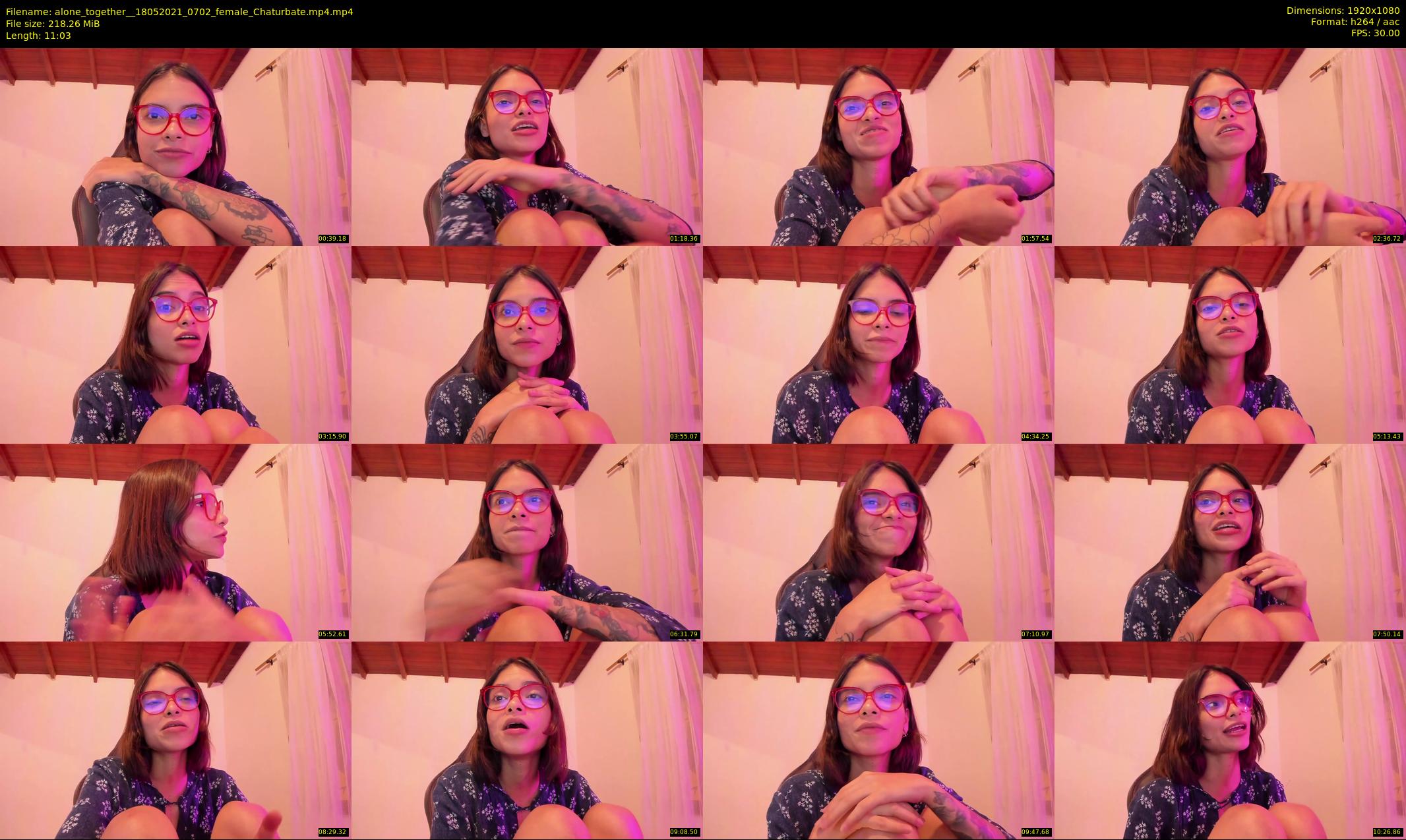 alone_together_ — 12 minute Chaturbate female cam show recording, 1080p, May 18, 2021