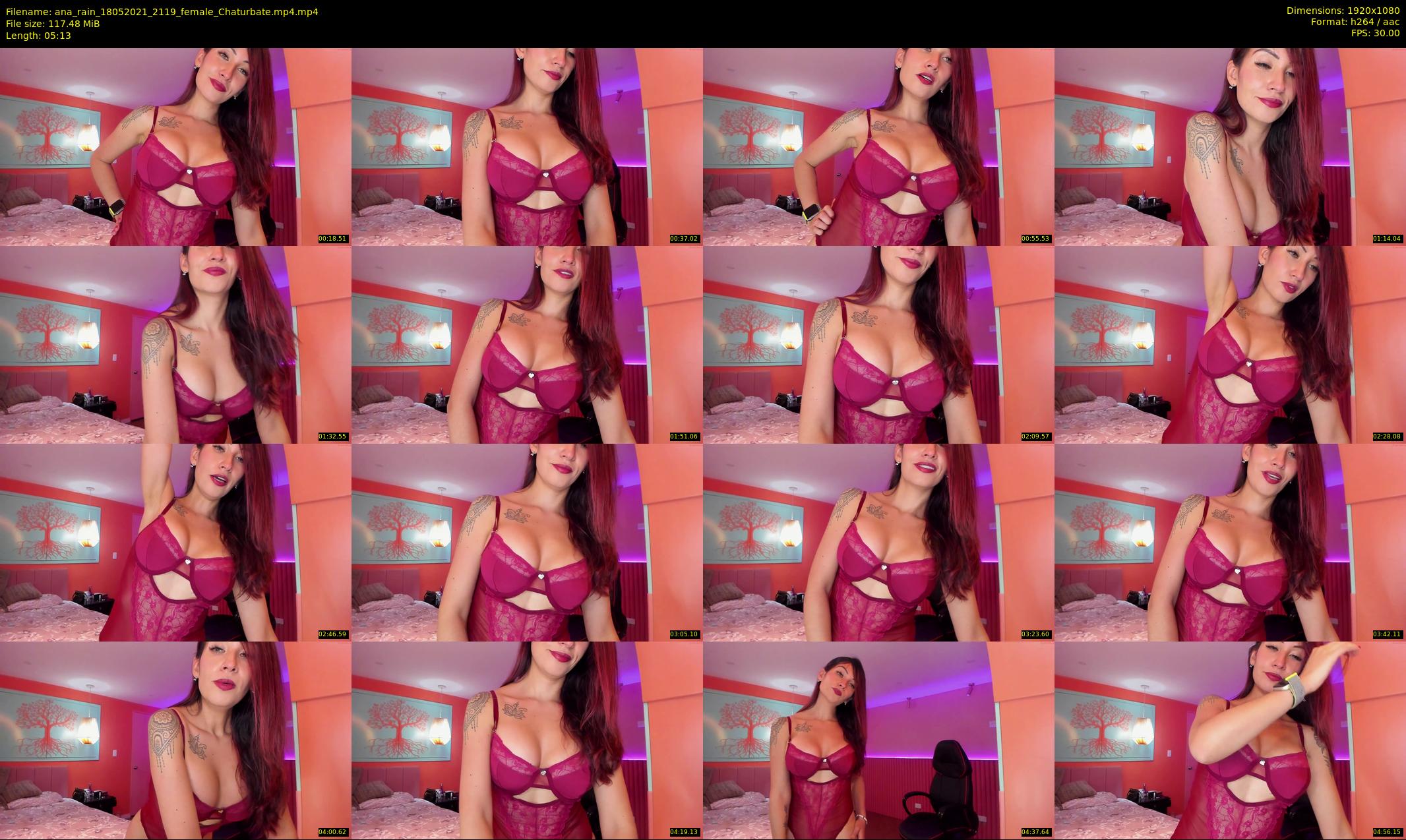 ana_rain — 6 minute Chaturbate female cam show recording, 1080p, May 18, 2021