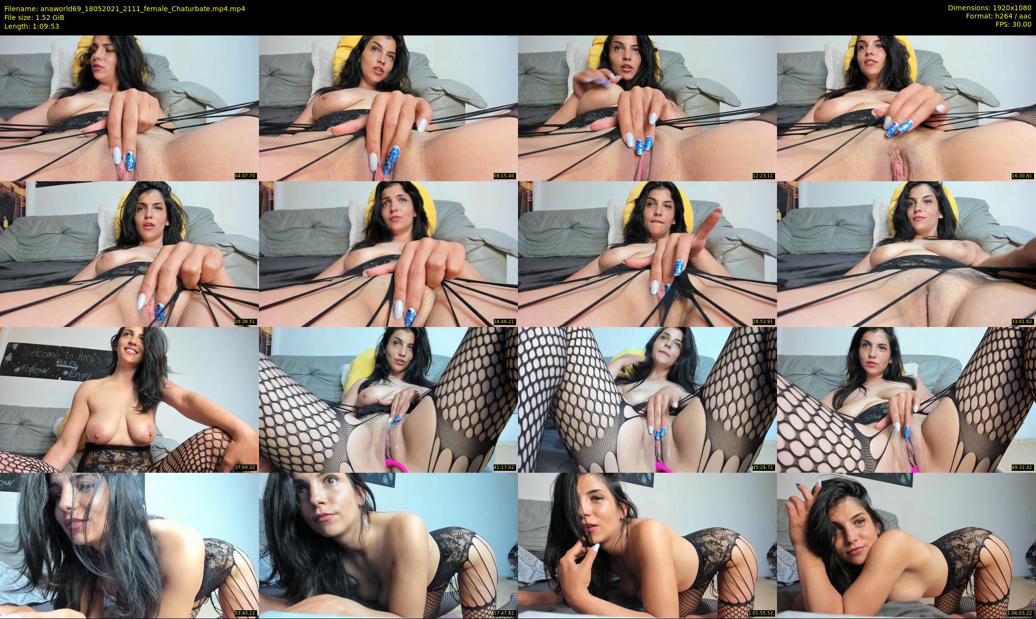 anaworld69 — 70 minute Chaturbate female cam show recording, 1080p, May 18, 2021
