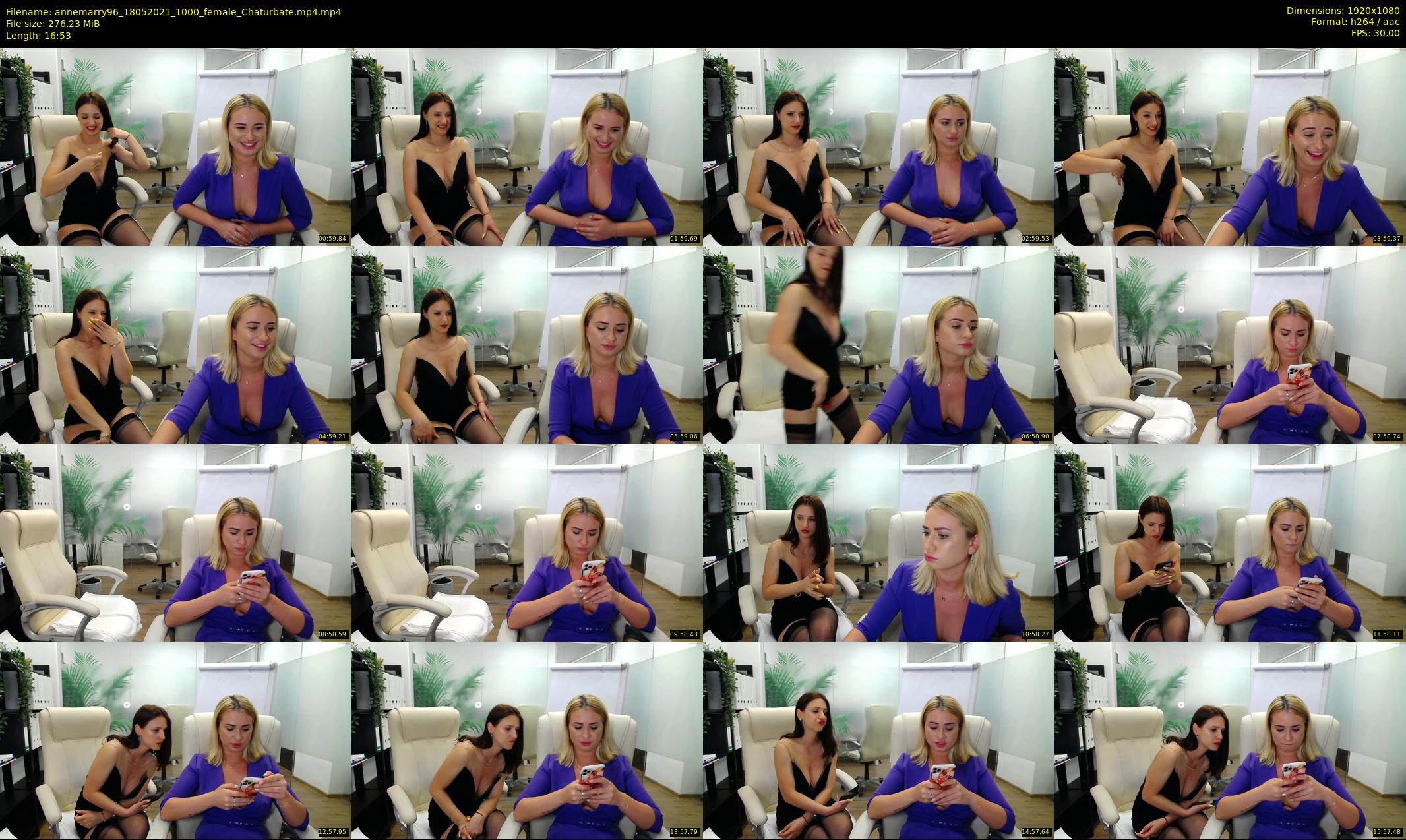 annemarry96 — 17 minute Chaturbate female cam show recording, 1080p, May 18, 2021