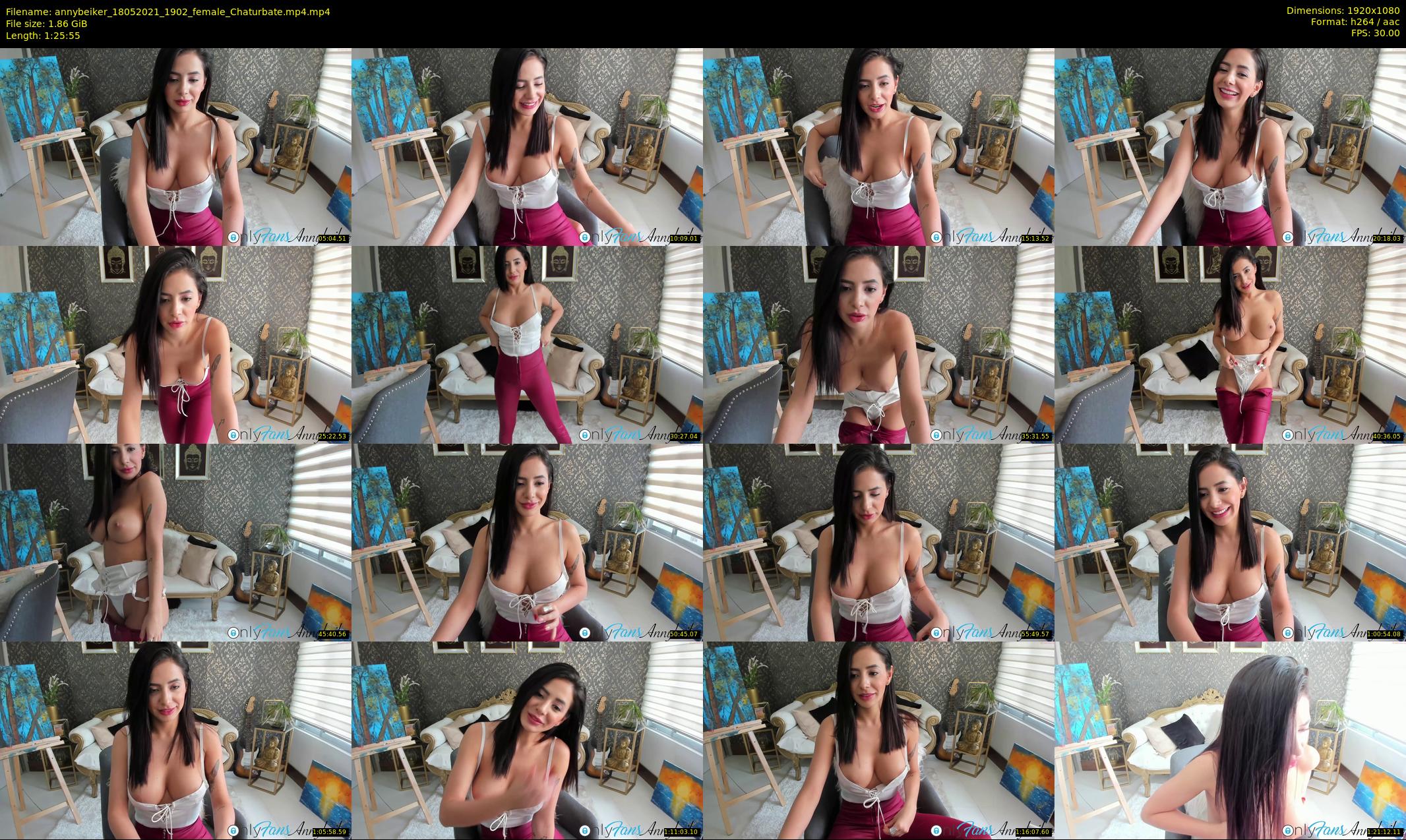 annybeiker — 86 minute Chaturbate female cam show recording, 1080p, May 18, 2021