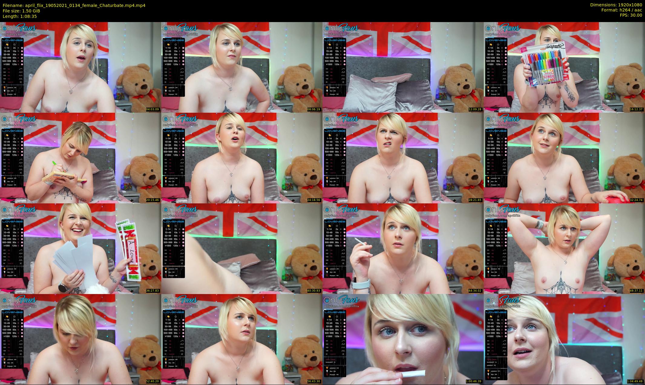 april_flix — 69 minute Chaturbate female cam show recording, 1080p, May 19, 2021