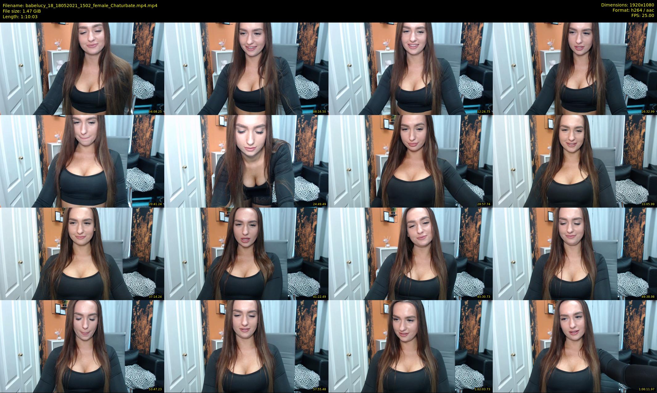 babelucy_18 — 71 minute Chaturbate female cam show recording, 1080p, May 18, 2021