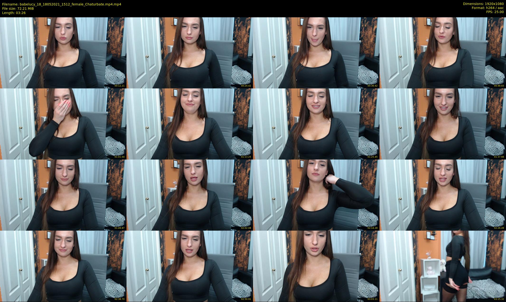 babelucy_18 — 4 minute Chaturbate female cam show recording, 1080p, May 18, 2021
