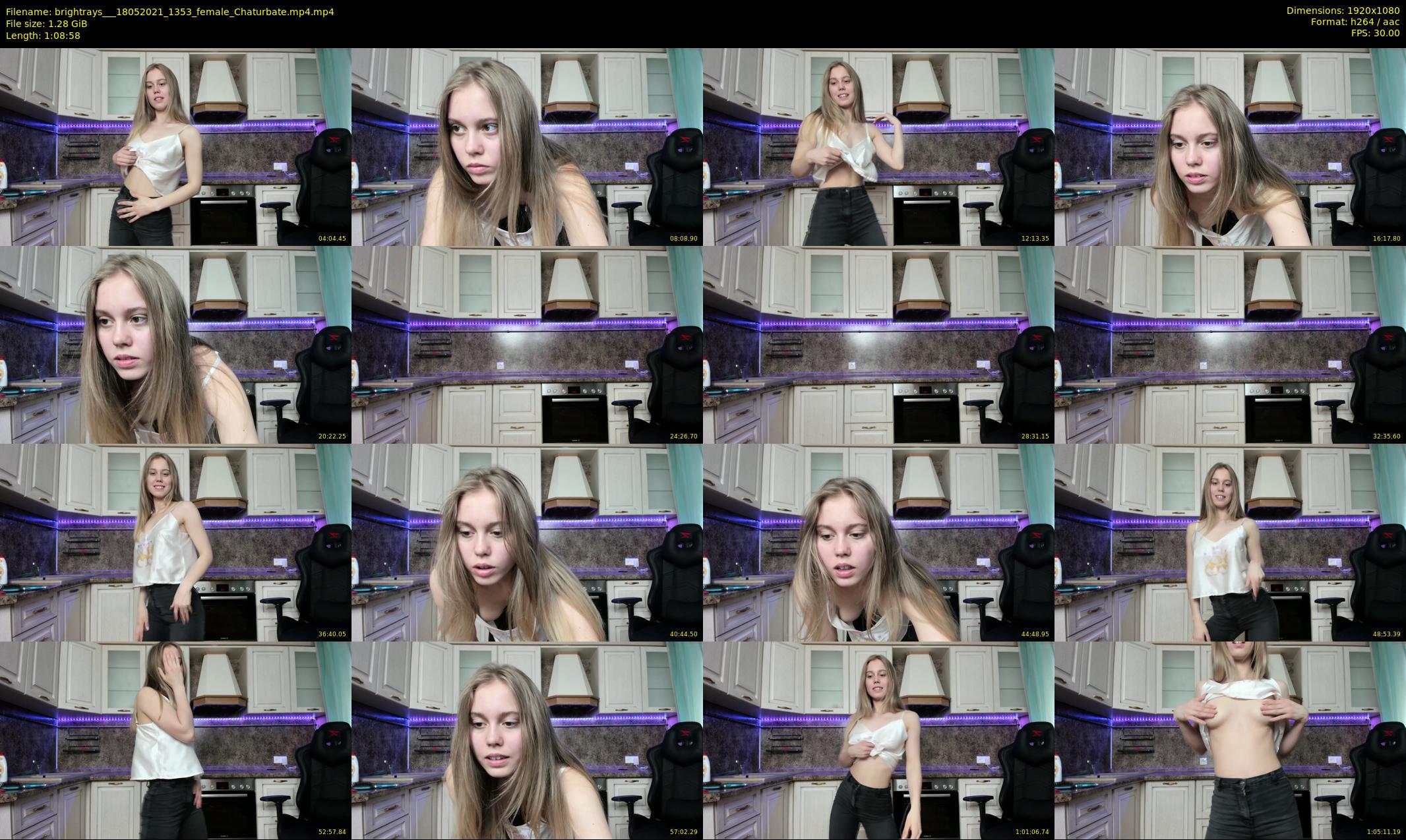 brightrays__ — 69 minute Chaturbate female cam show recording, 1080p, May 18, 2021