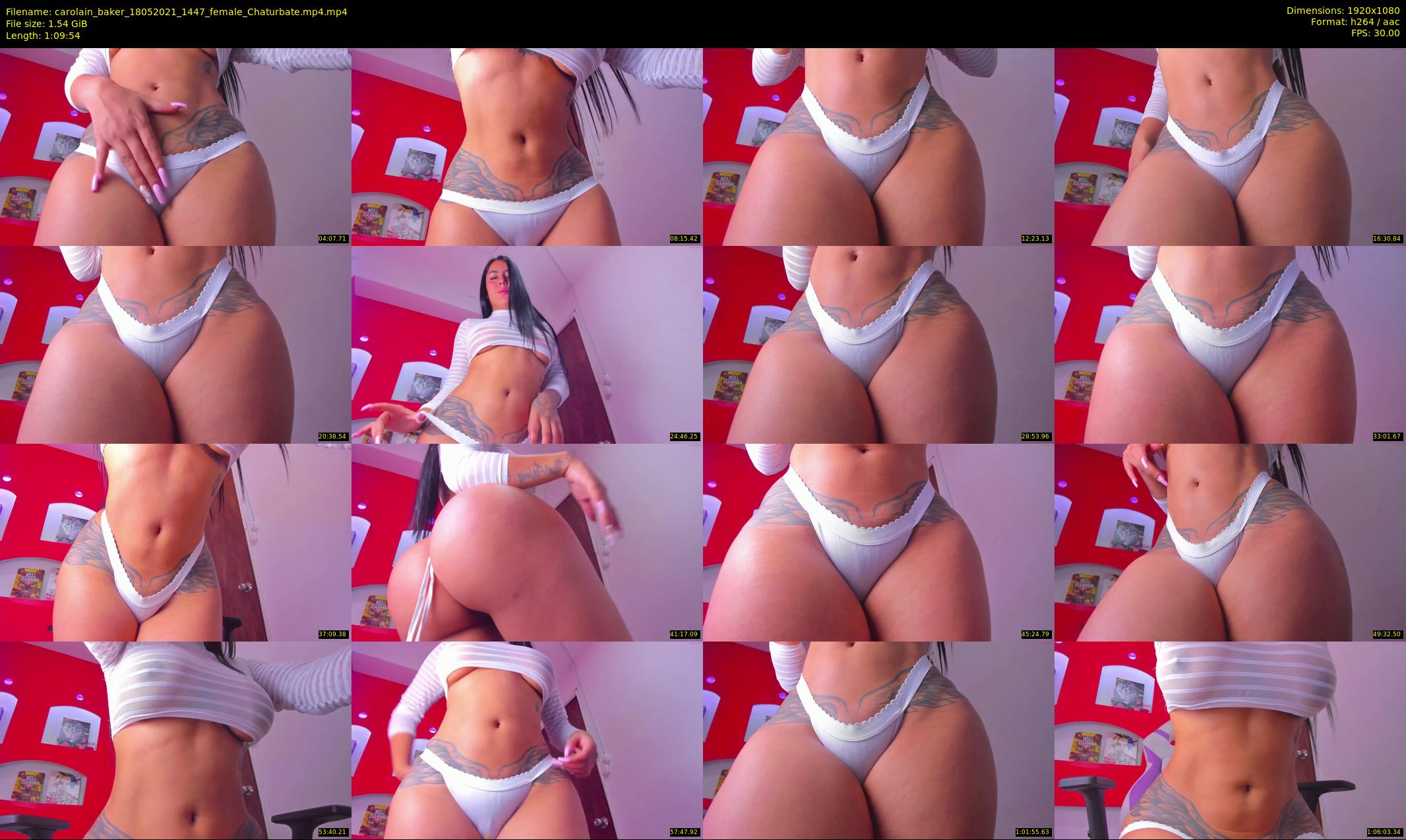 carolain_baker — 70 minute Chaturbate female cam show recording, 1080p, May 18, 2021