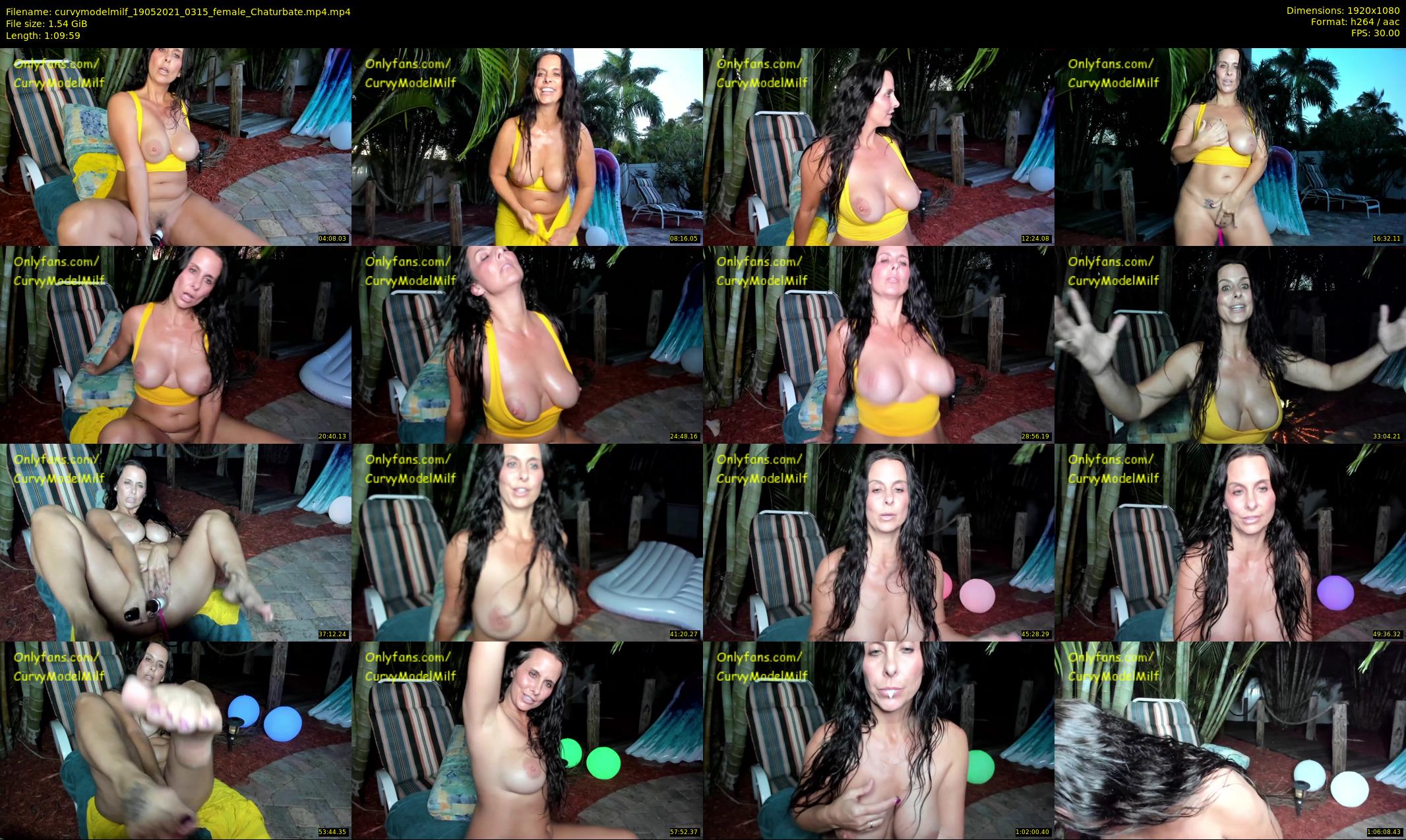 curvymodelmilf — 70 minute Chaturbate female cam show recording, 1080p, May 19, 2021