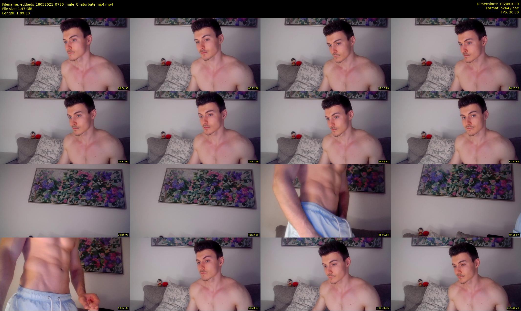 eddieds — 70 minute Chaturbate male cam show recording, 1080p, May 18, 2021