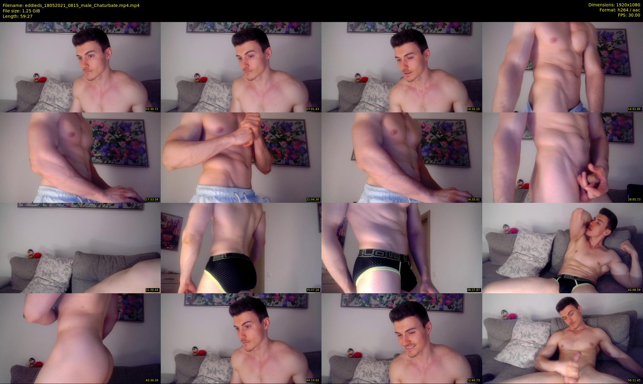 eddieds — 60 minute Chaturbate male cam show recording, 1080p, May 18, 2021