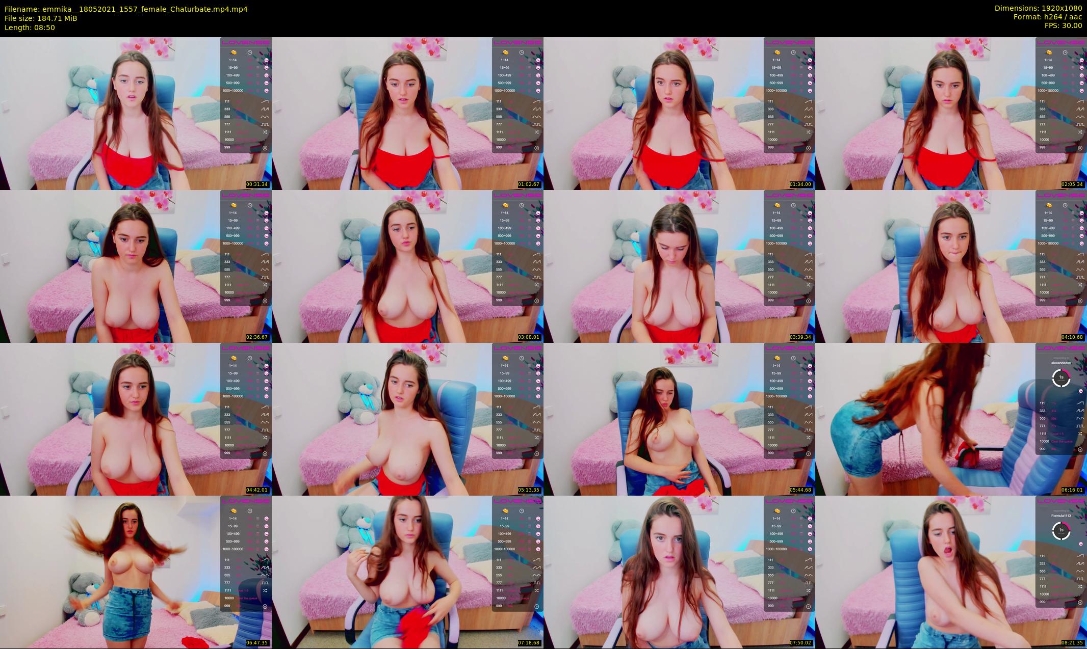 emmika_ — 9 minute Chaturbate female cam show recording, 1080p, May 18, 2021