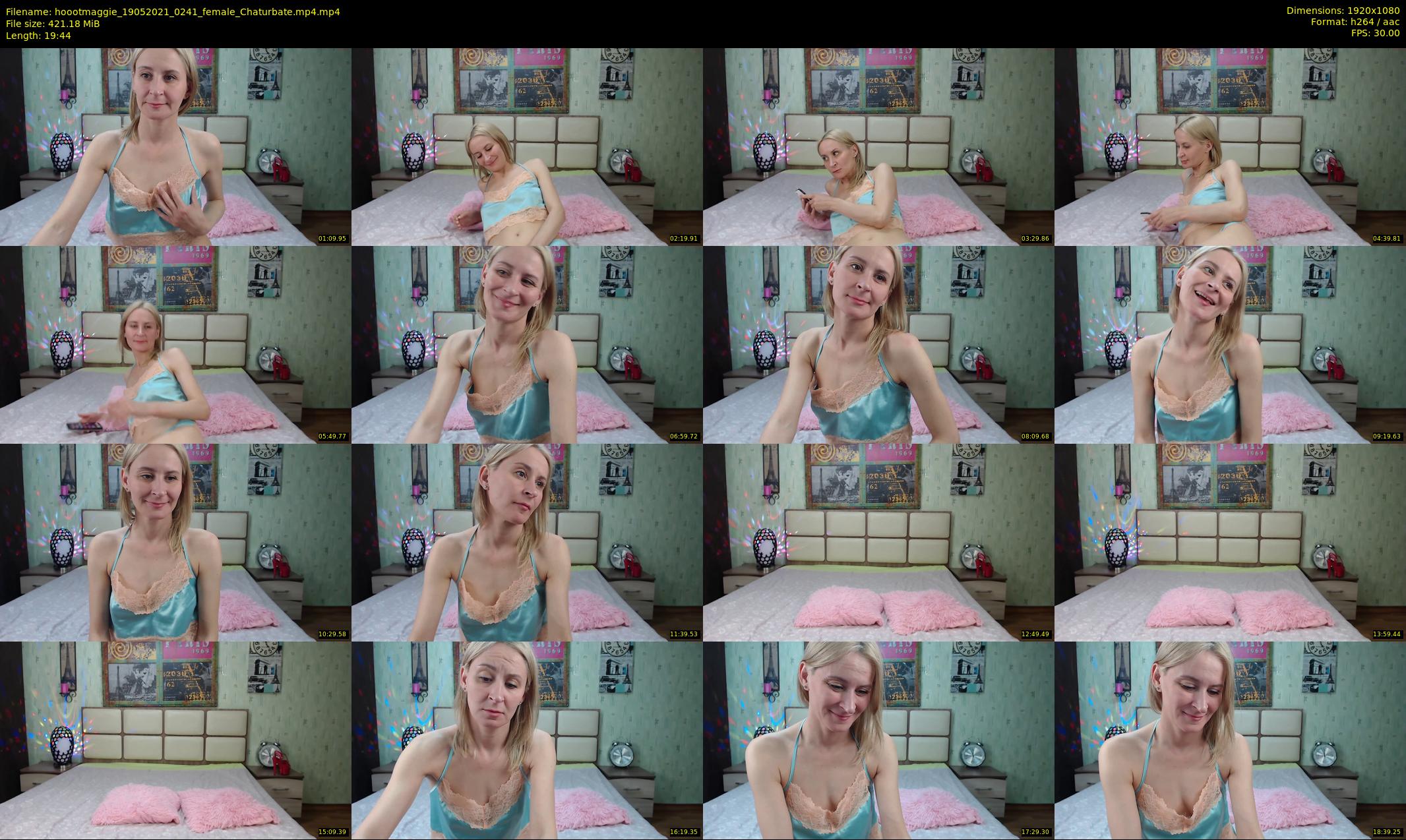 hoootmaggie — 20 minute Chaturbate couple cam show recording, 1080p, May 19, 2021