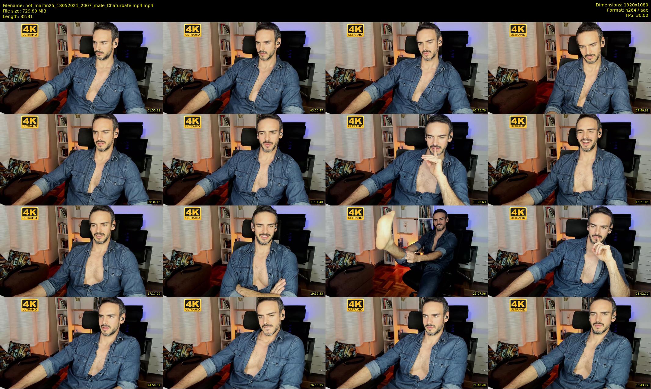hot_martin25 — 33 minute Chaturbate male cam show recording, 1080p, May 18, 2021