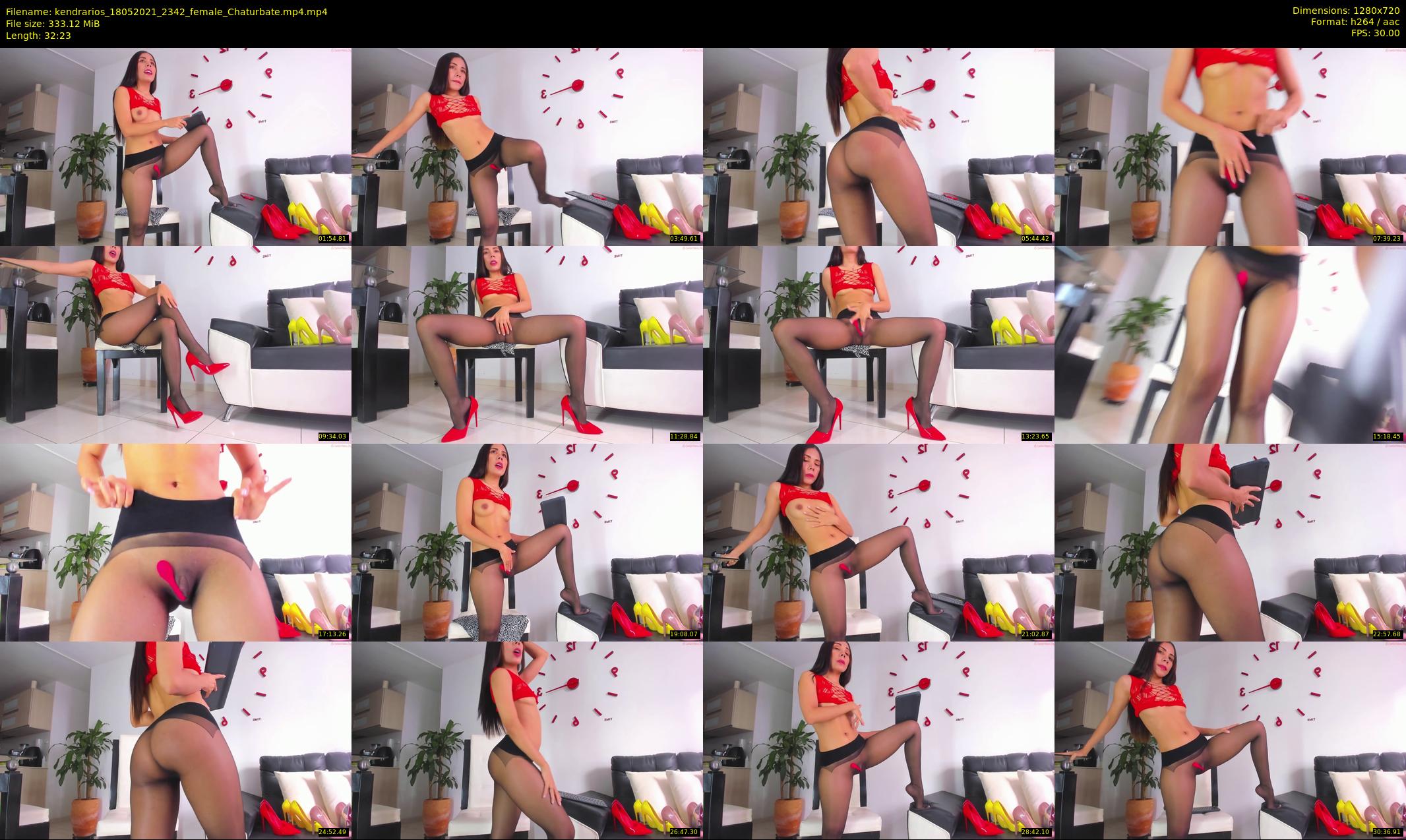 kendrarios — 33 minute Chaturbate female cam show recording, 720p, May 18, 2021