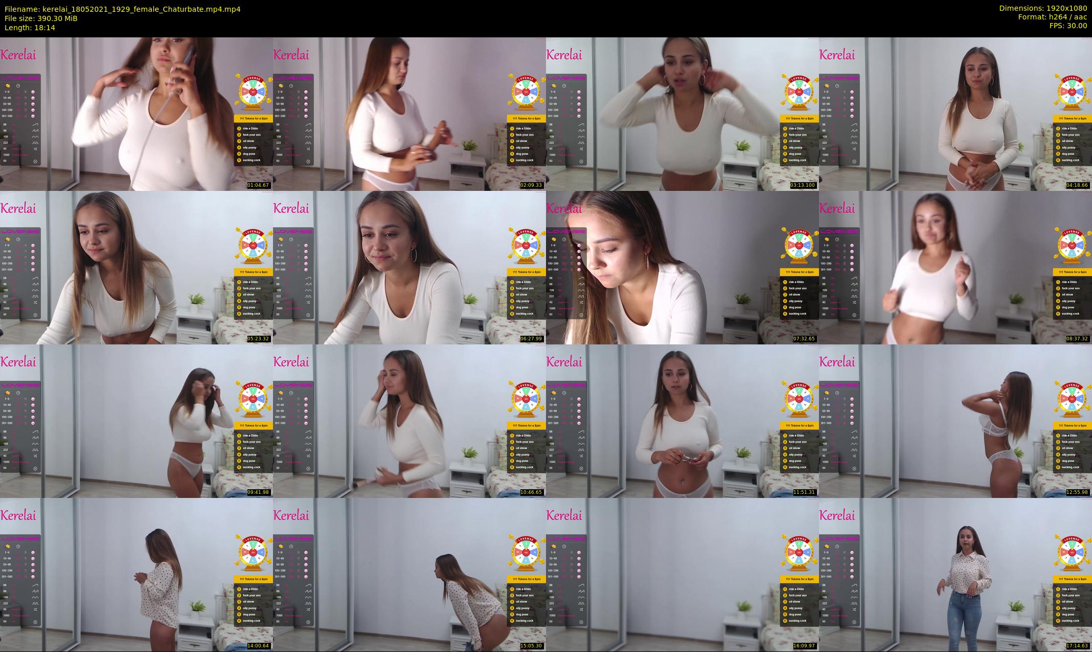 kerelai — 19 minute Chaturbate female cam show recording, 1080p, May 18, 2021