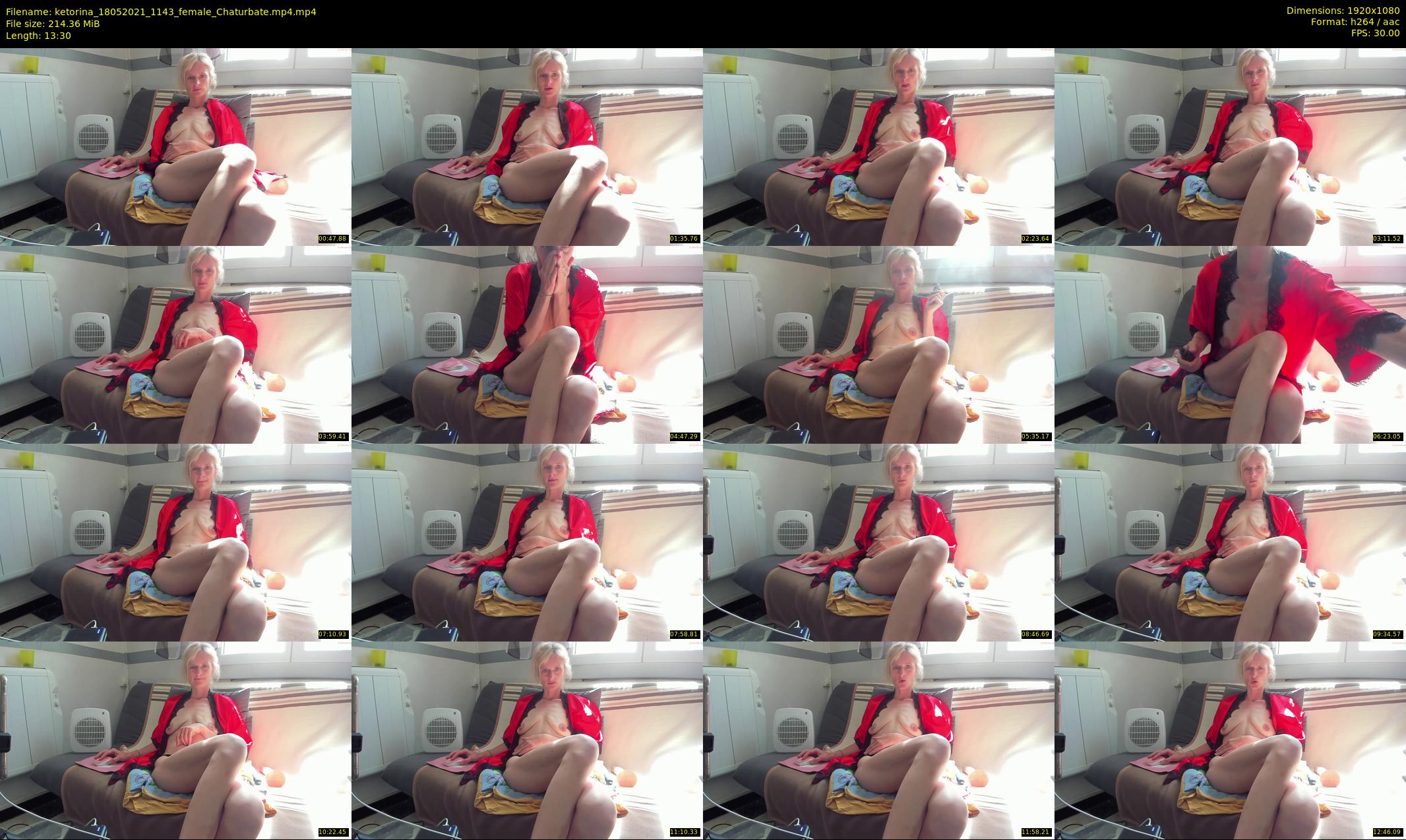 ketorina — 14 minute Chaturbate female cam show recording, 1080p, May 18, 2021
