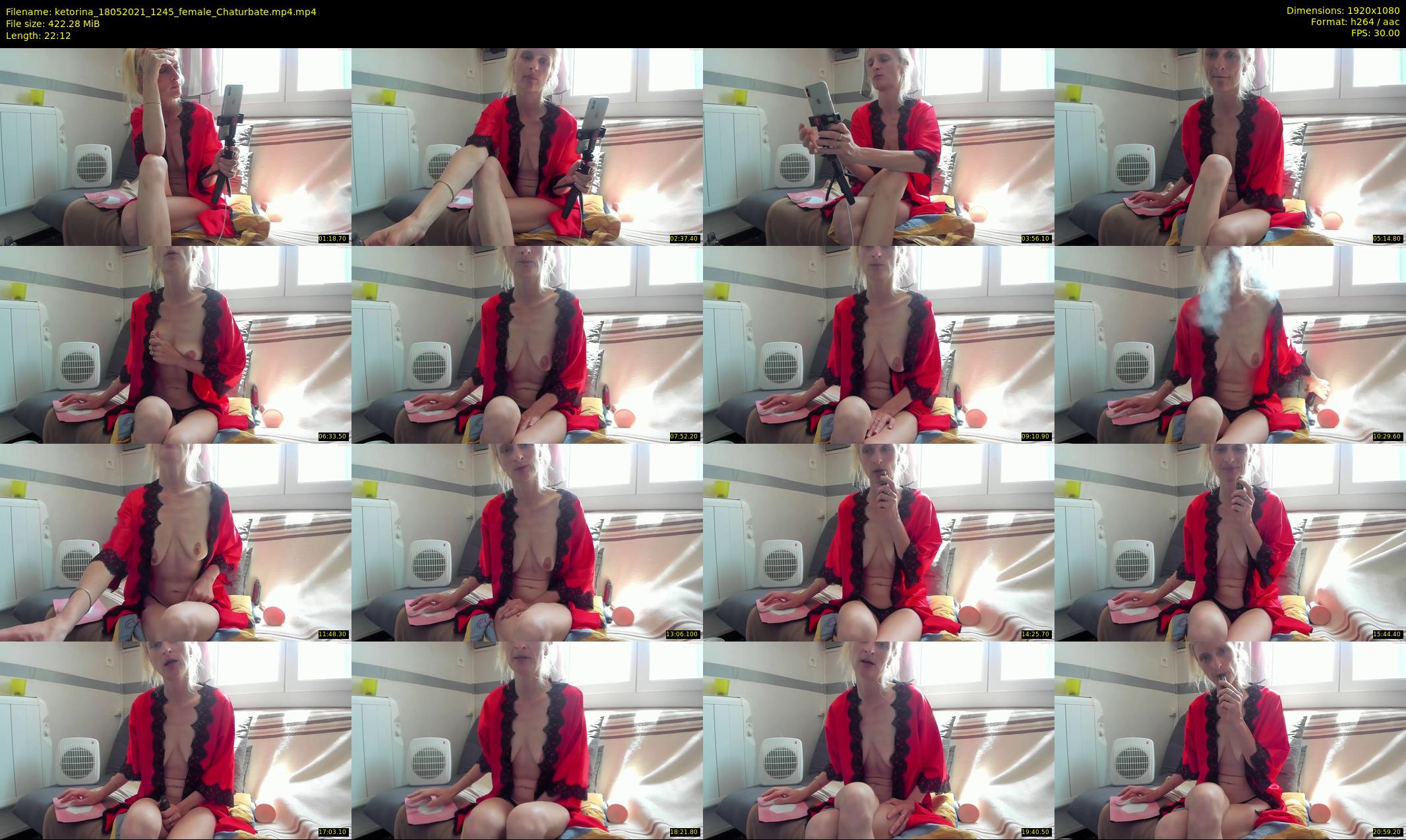 ketorina — 23 minute Chaturbate female cam show recording, 1080p, May 18, 2021