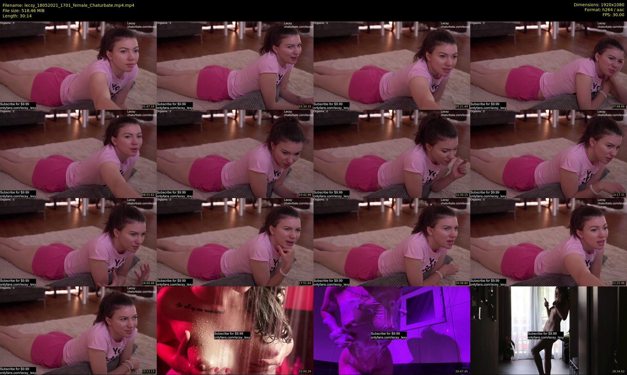lecsy — 31 minute Chaturbate female cam show recording, 1080p, May 18, 2021