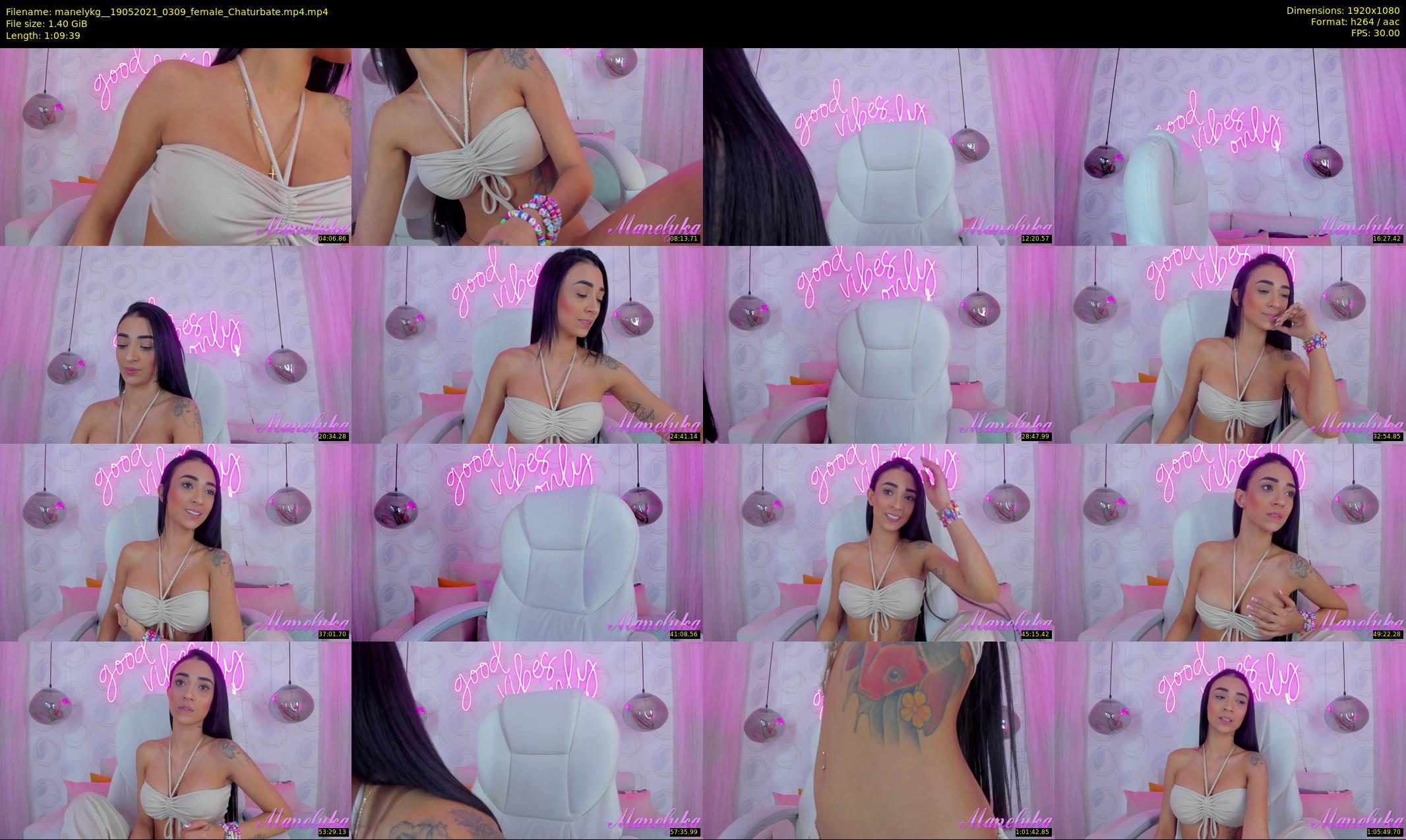 manelykg_ — 70 minute Chaturbate female cam show recording, 1080p, May 19, 2021