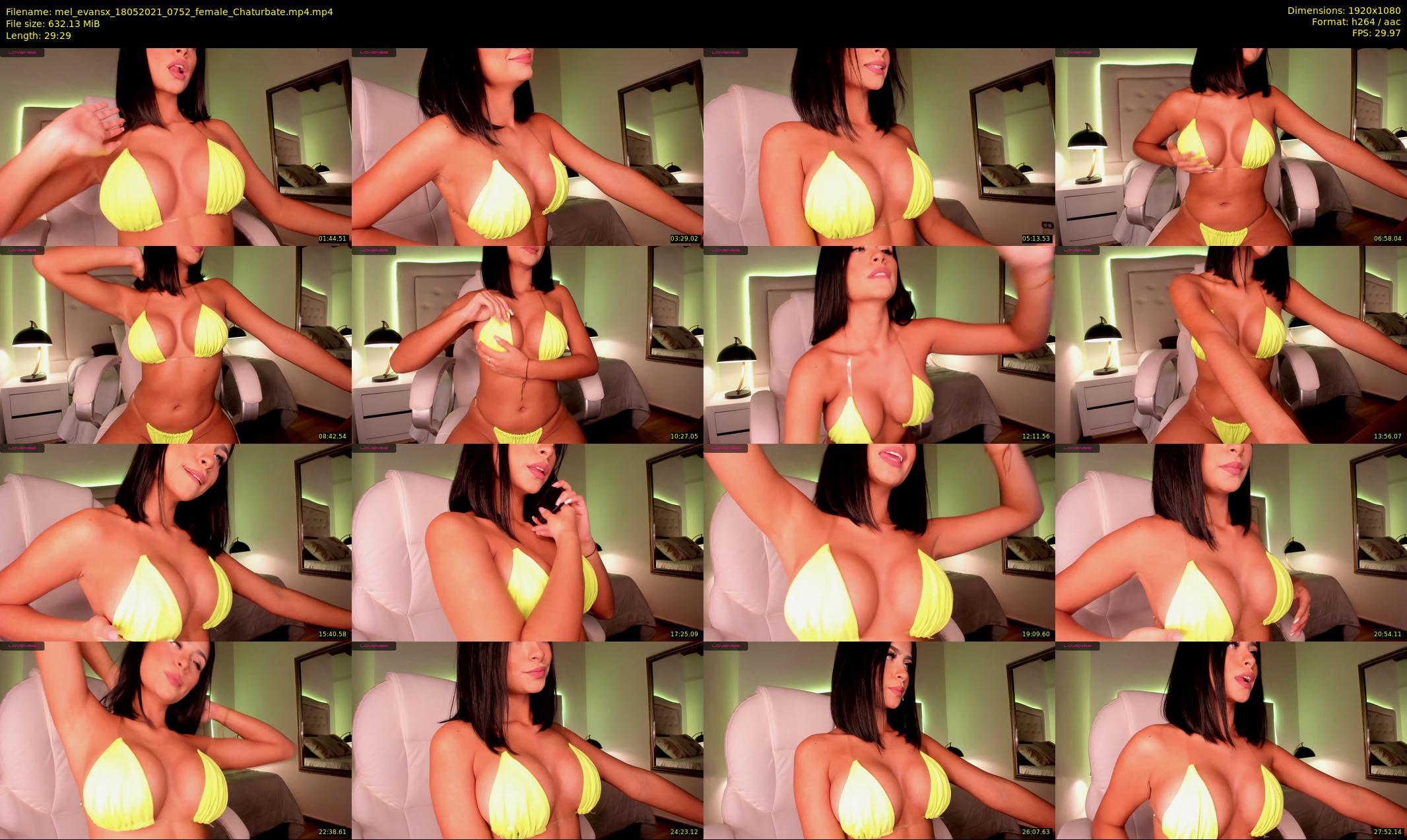mel_evansx — 30 minute Chaturbate female cam show recording, 1080p, May 18, 2021