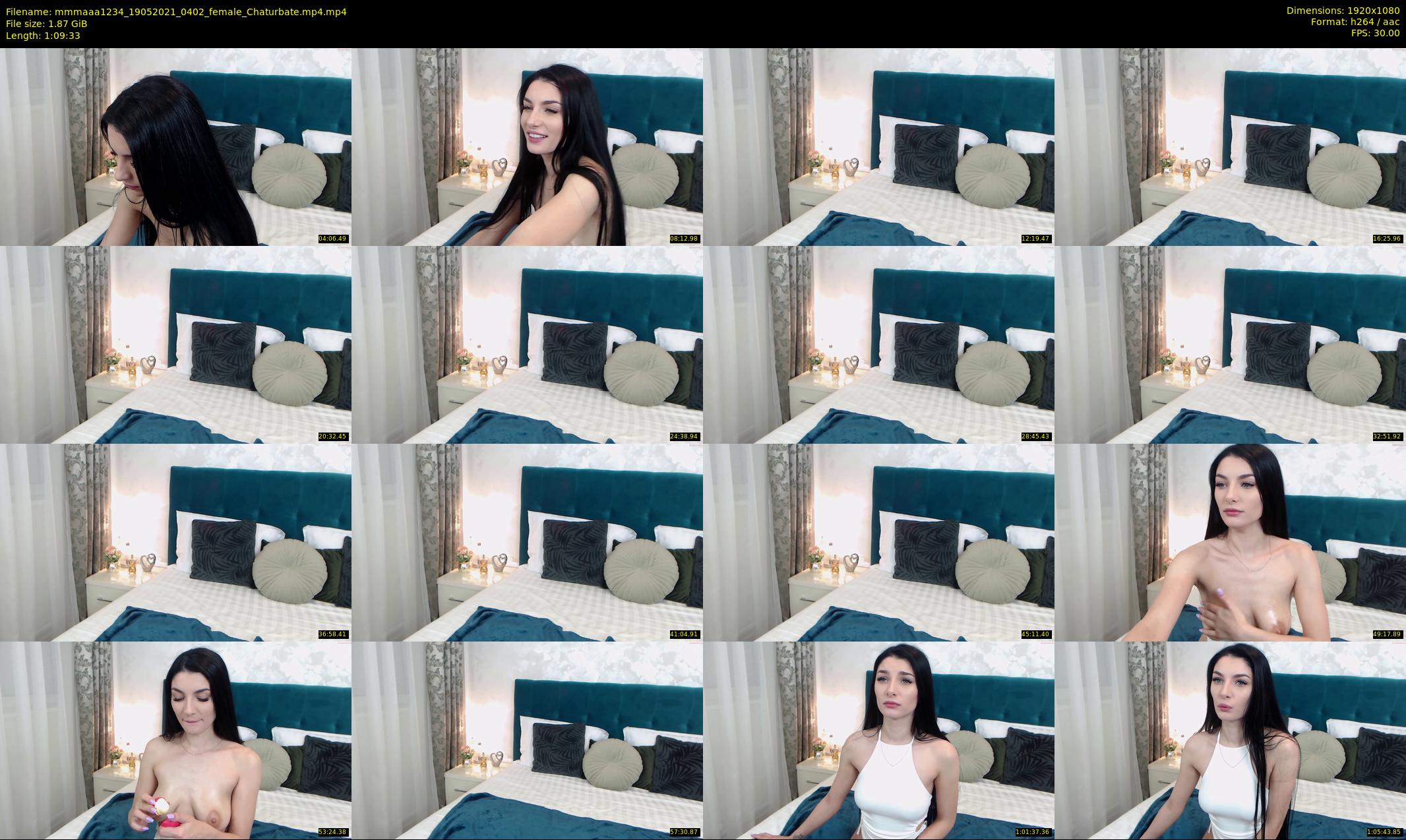 mmmaaa1234 — 70 minute Chaturbate female cam show recording, 1080p, May 19, 2021