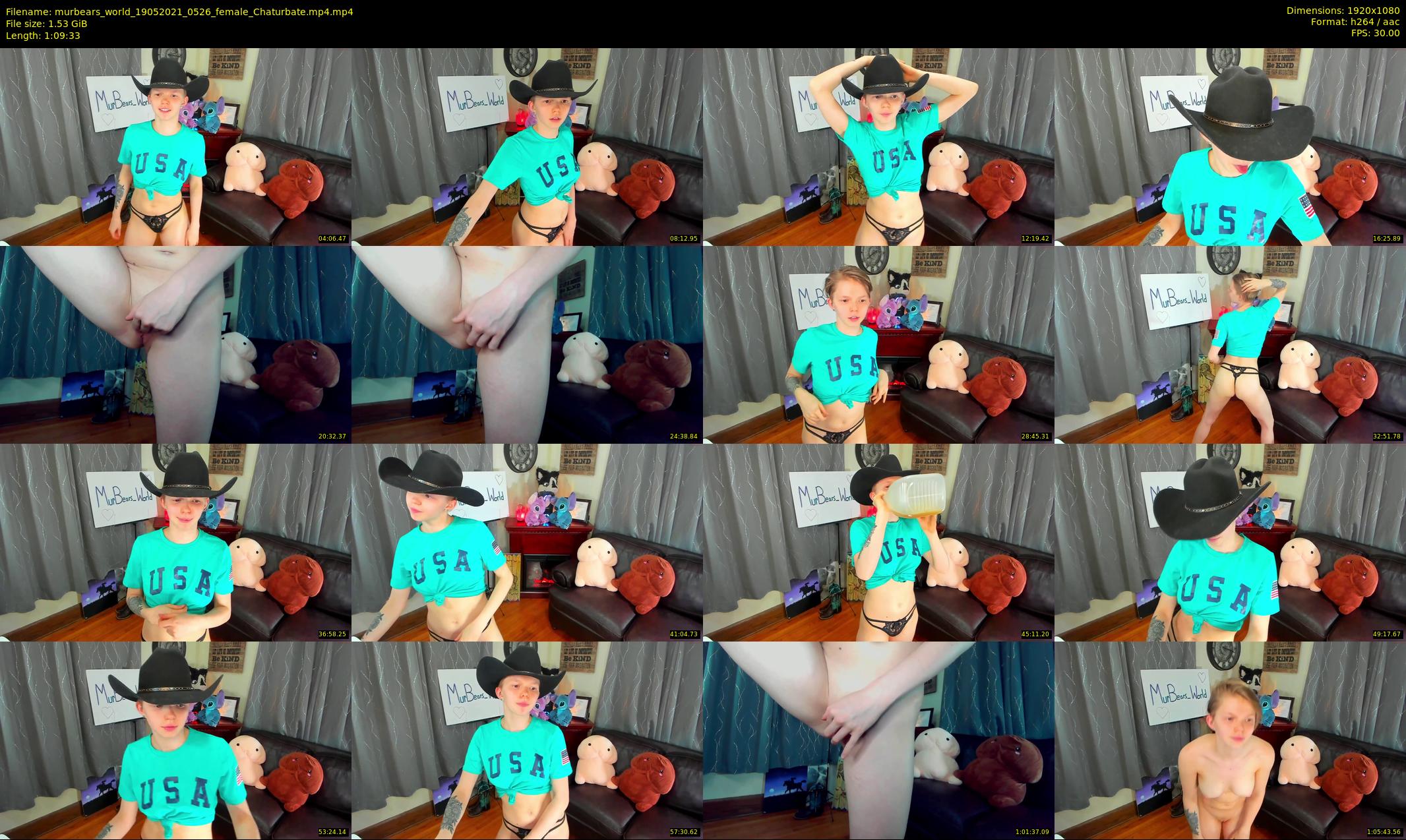murbears_world — 70 minute Chaturbate female cam show recording, 1080p, May 19, 2021