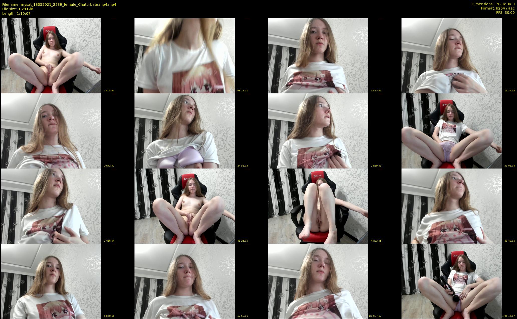 mysat — 71 minute Chaturbate female cam show recording, 1080p, May 18, 2021