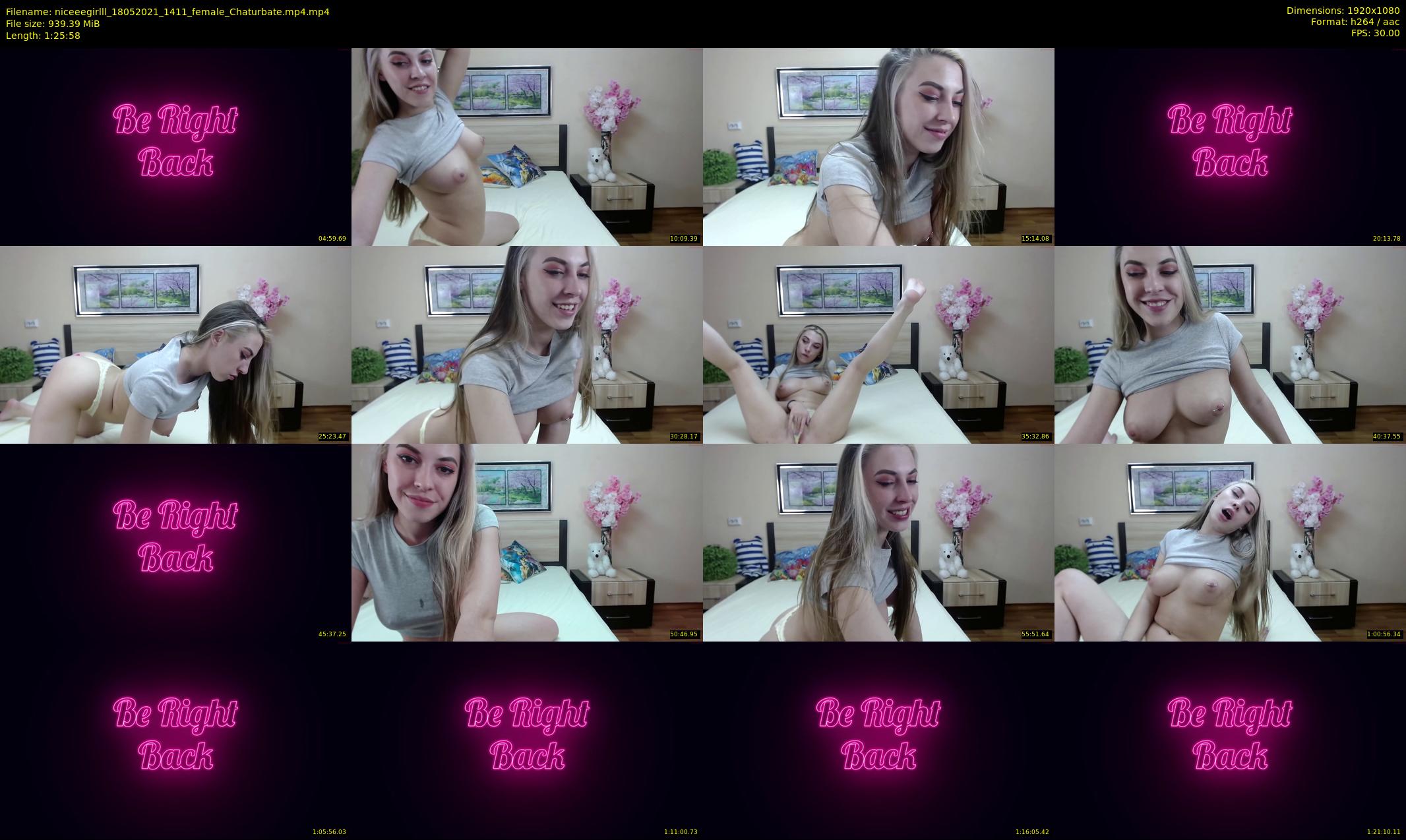 niceeegirlll — 86 minute Chaturbate couple cam show recording, 1080p, May 18, 2021