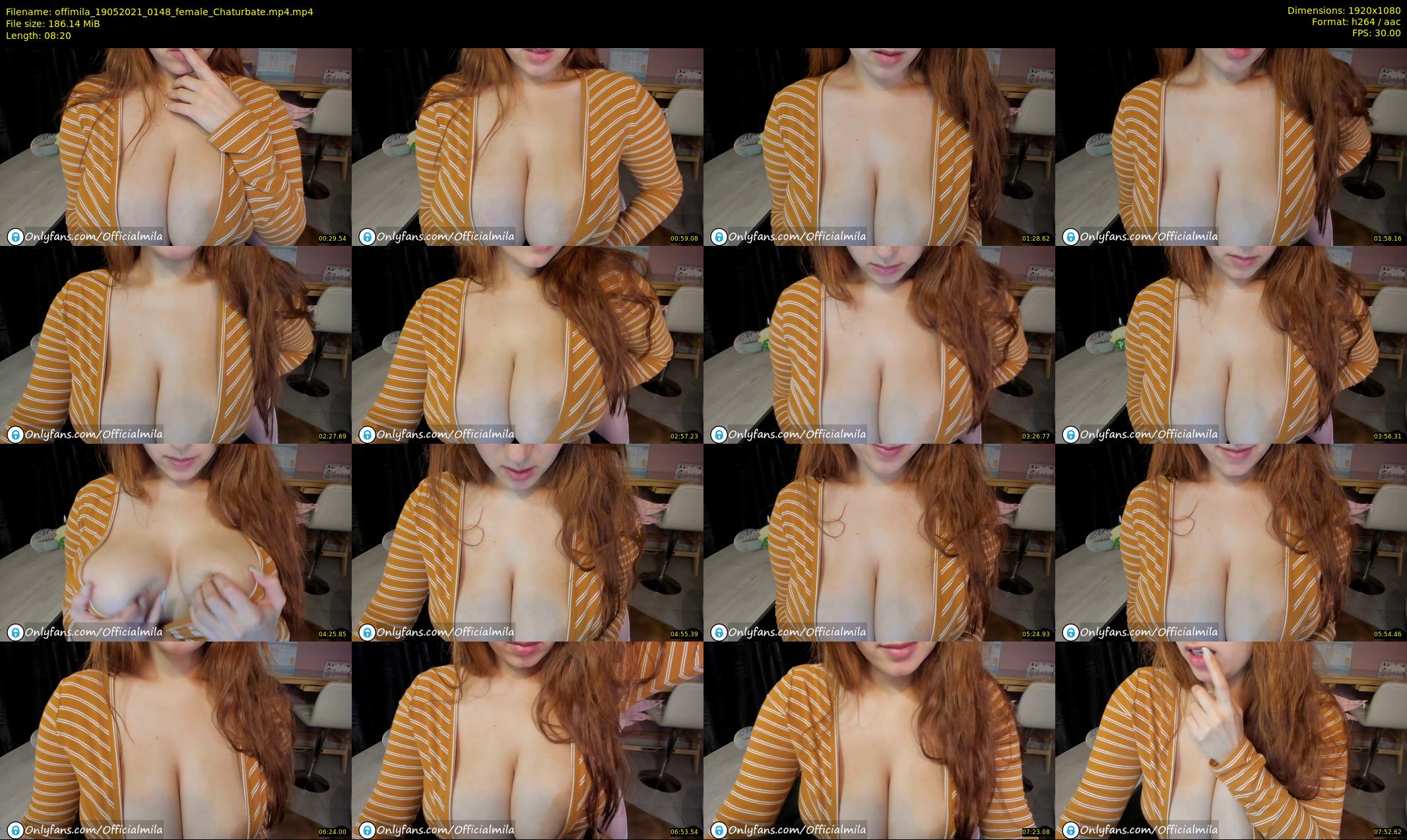 offimila — 9 minute Chaturbate female cam show recording, 1080p, May 19, 2021