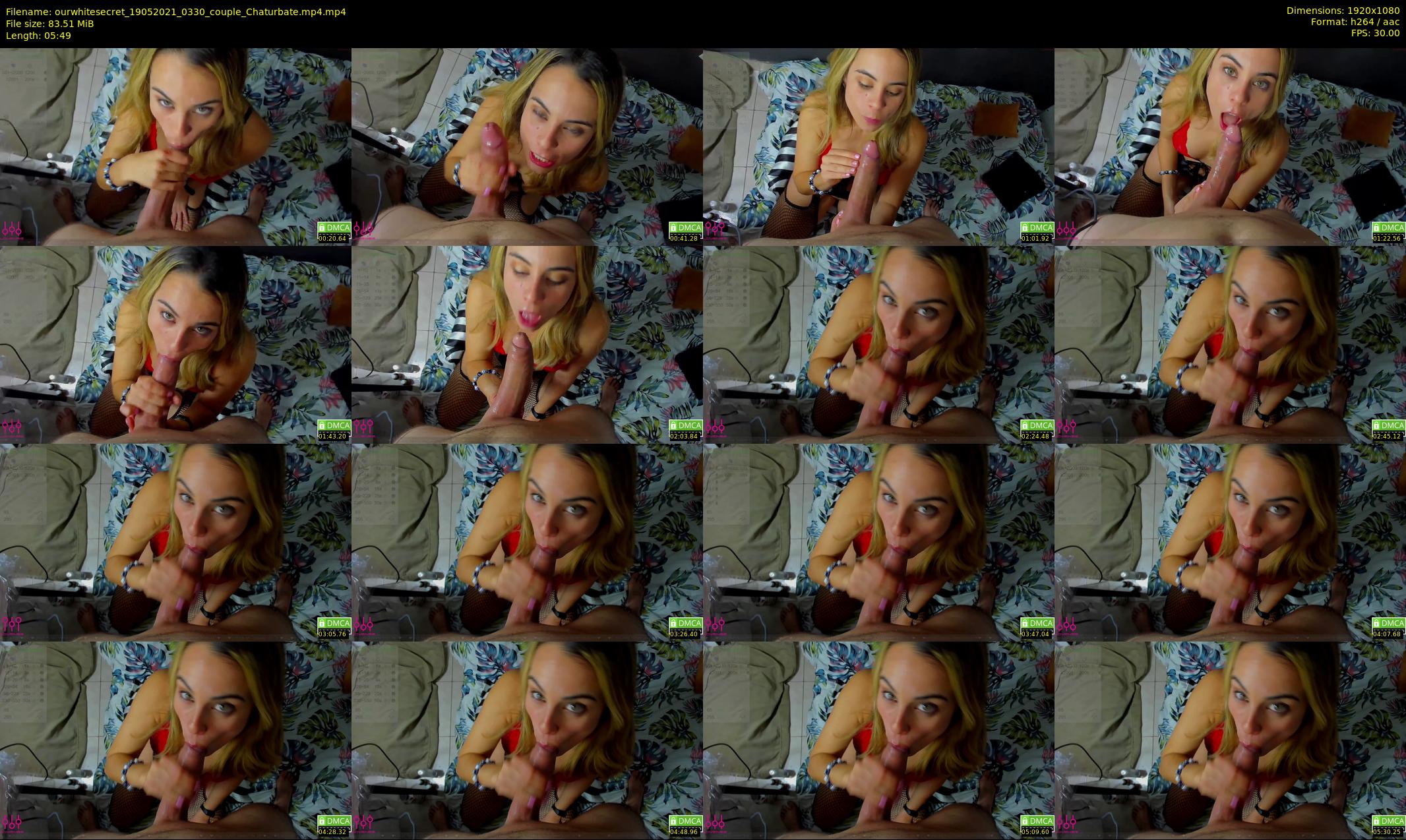 ourwhitesecret — 6 minute Chaturbate couple cam show recording, 1080p, May 19, 2021