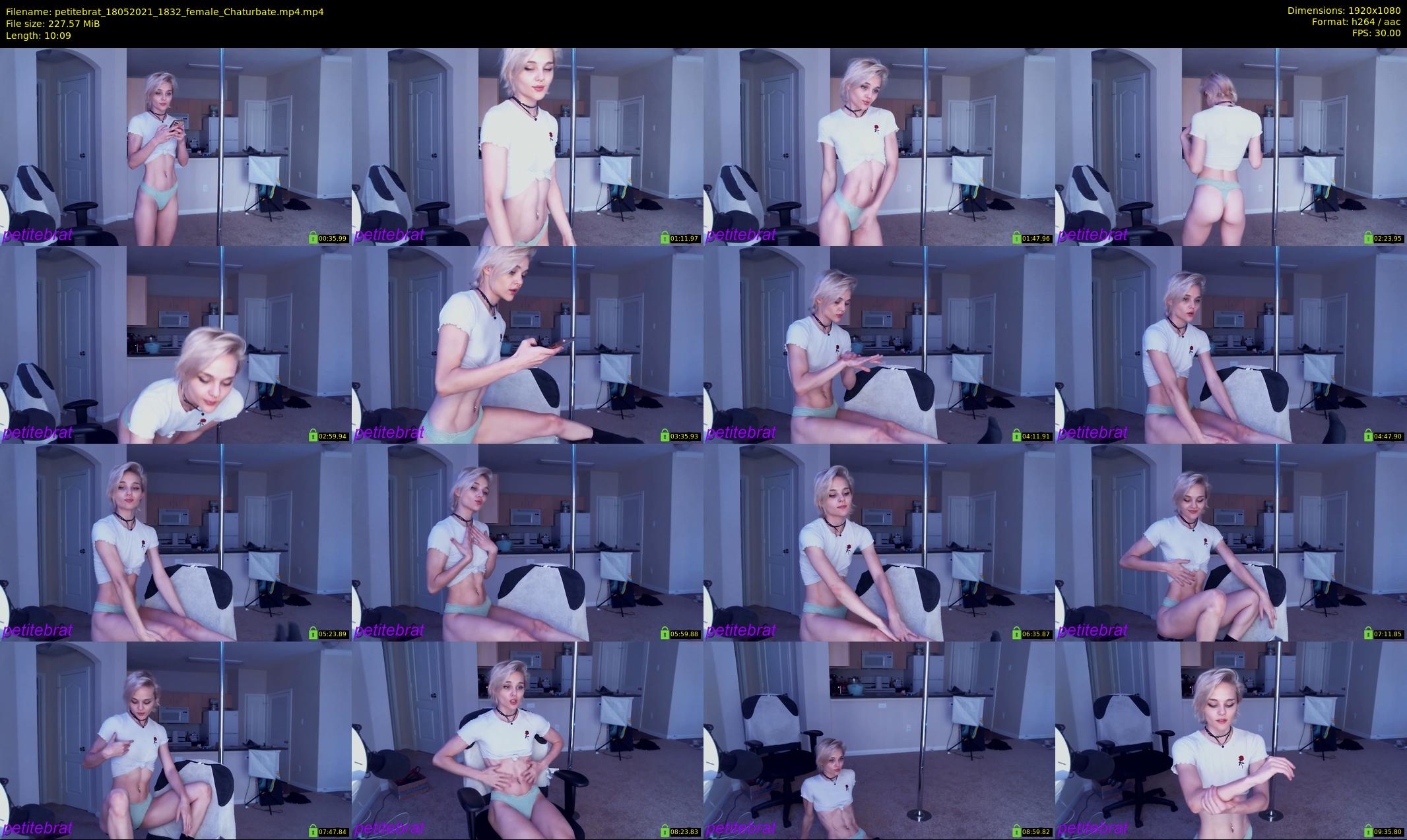 petitebrat — 11 minute Chaturbate female cam show recording, 1080p, May 18, 2021