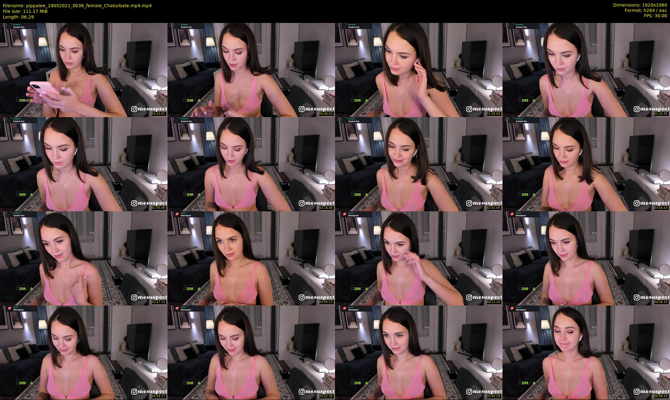 pippalee — 7 minute Chaturbate female cam show recording, 1080p, May 19, 2021