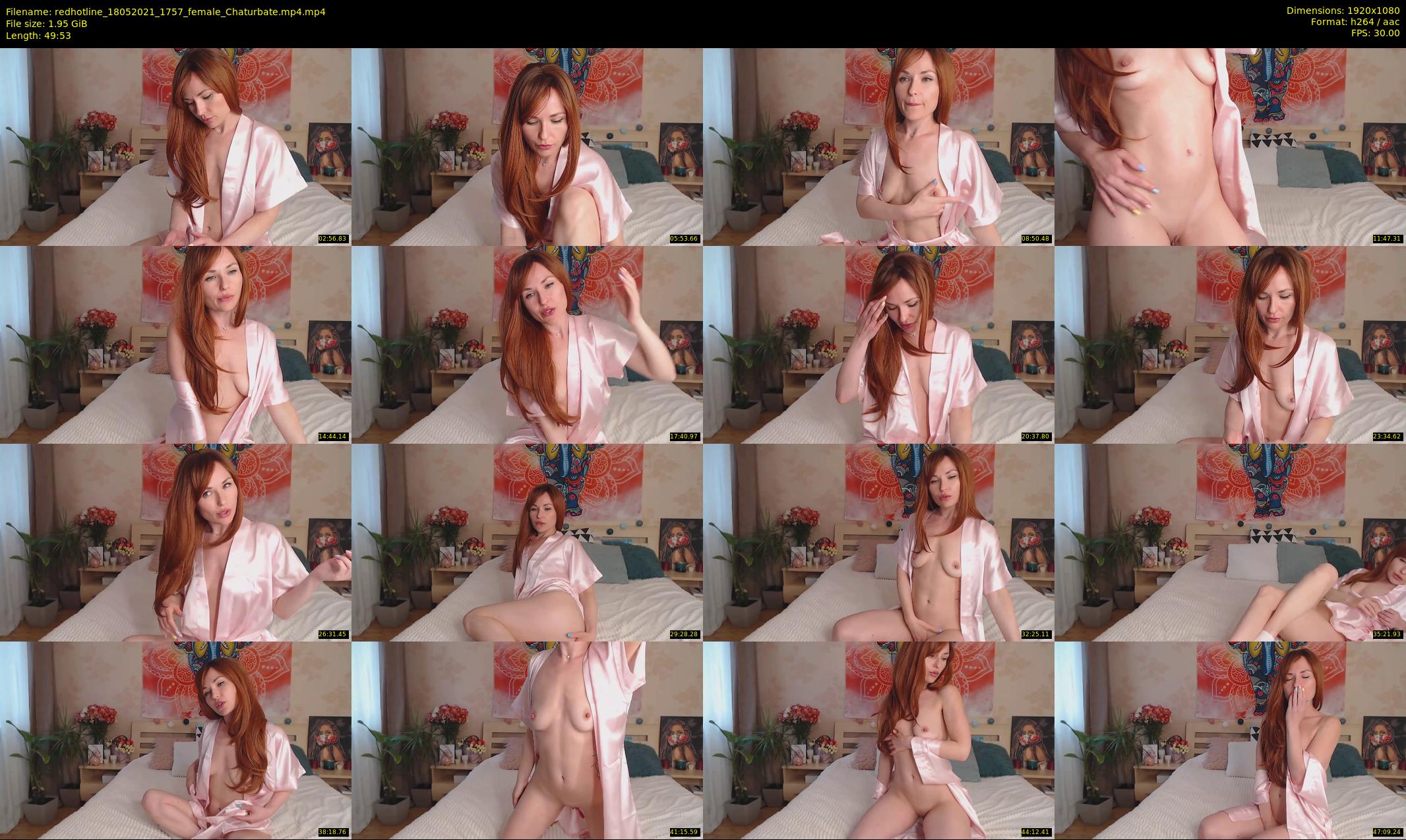 redhotline — 50 minute Chaturbate female cam show recording, 1080p, May 18, 2021