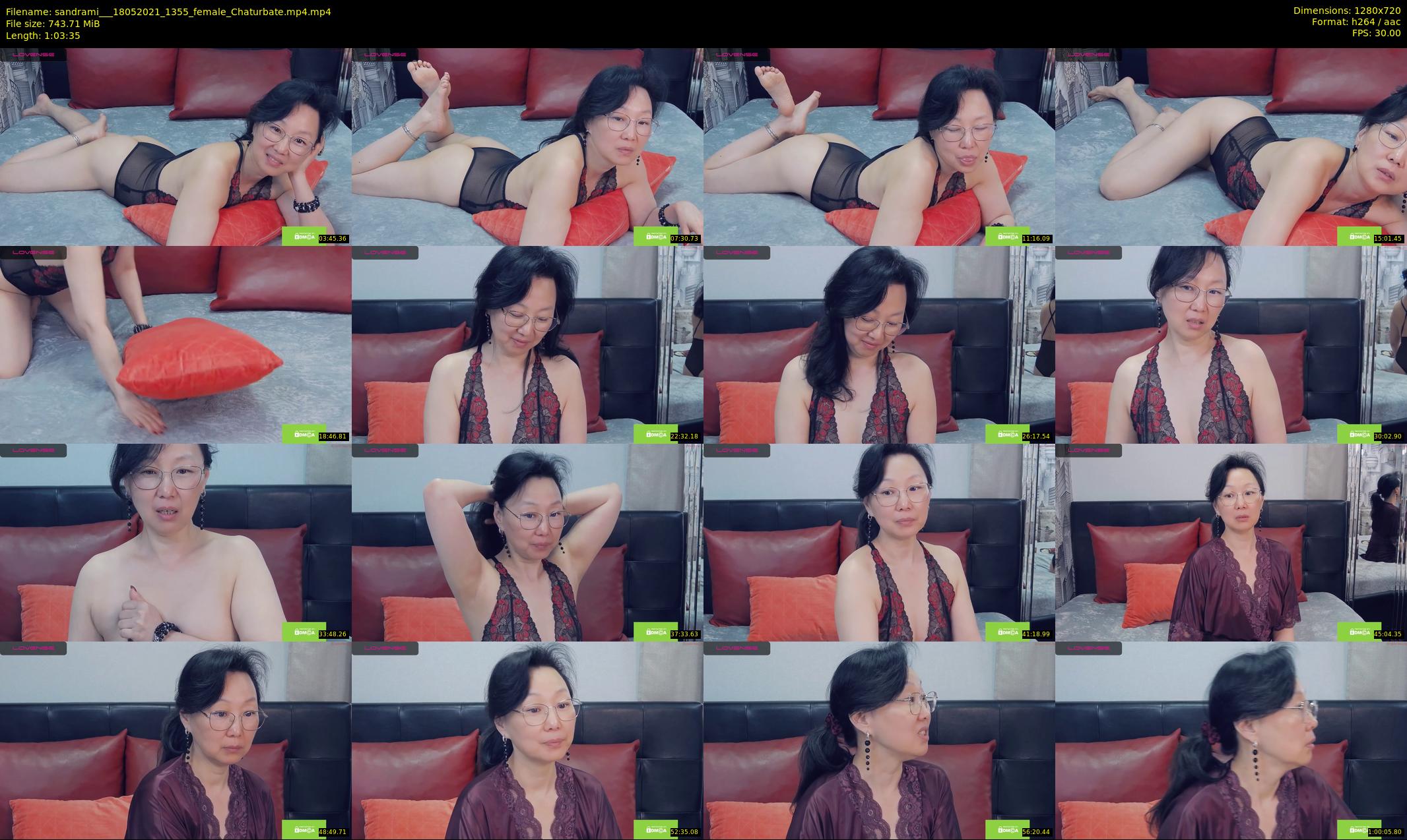sandrami__ — 64 minute Chaturbate female cam show recording, 720p, May 18, 2021