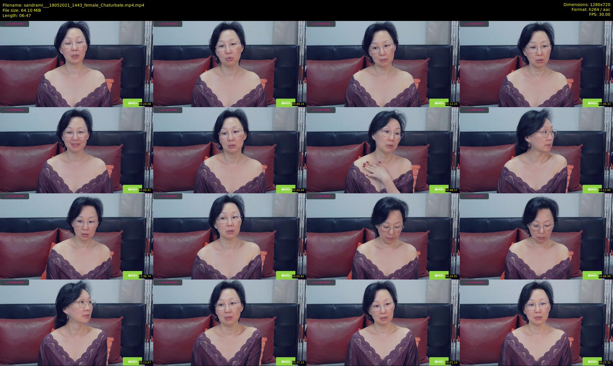 sandrami__ — 7 minute Chaturbate female cam show recording, 720p, May 18, 2021