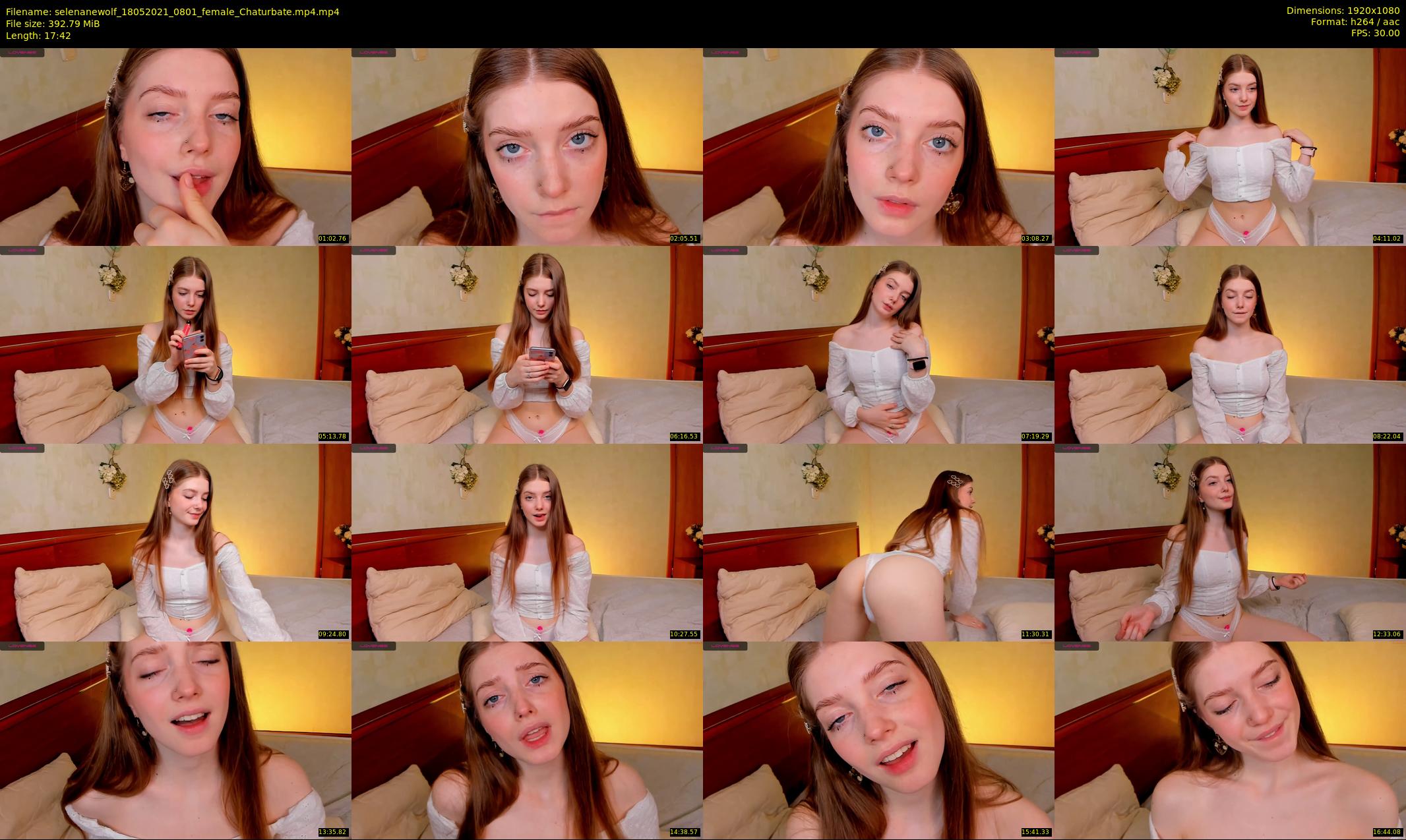 selenanewolf — 18 minute Chaturbate couple cam show recording, 1080p, May 18, 2021