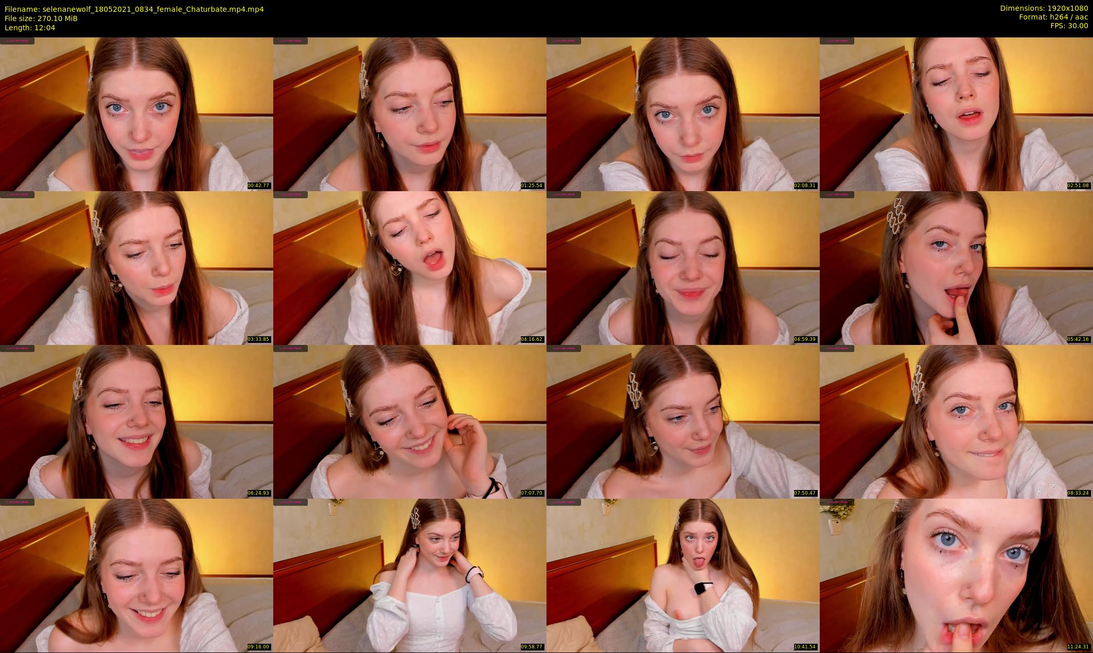 selenanewolf — 13 minute Chaturbate couple cam show recording, 1080p, May 18, 2021