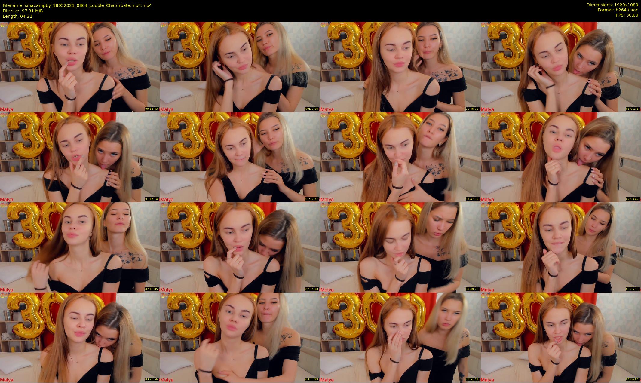 sinacampby — 5 minute Chaturbate couple cam show recording, 1080p, May 18, 2021