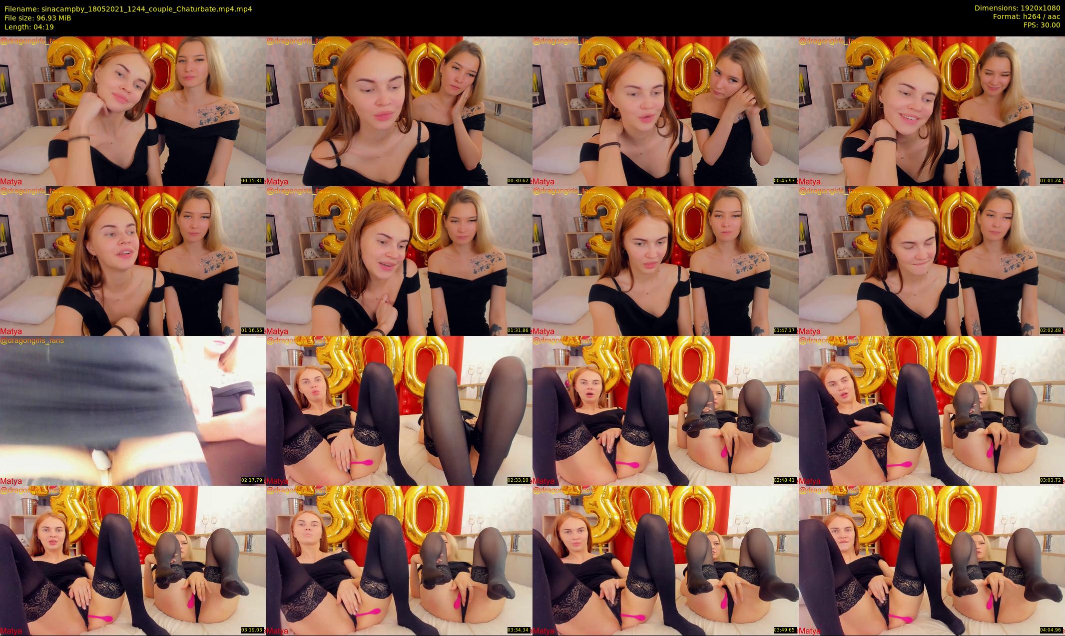 sinacampby — 5 minute Chaturbate couple cam show recording, 1080p, May 18, 2021