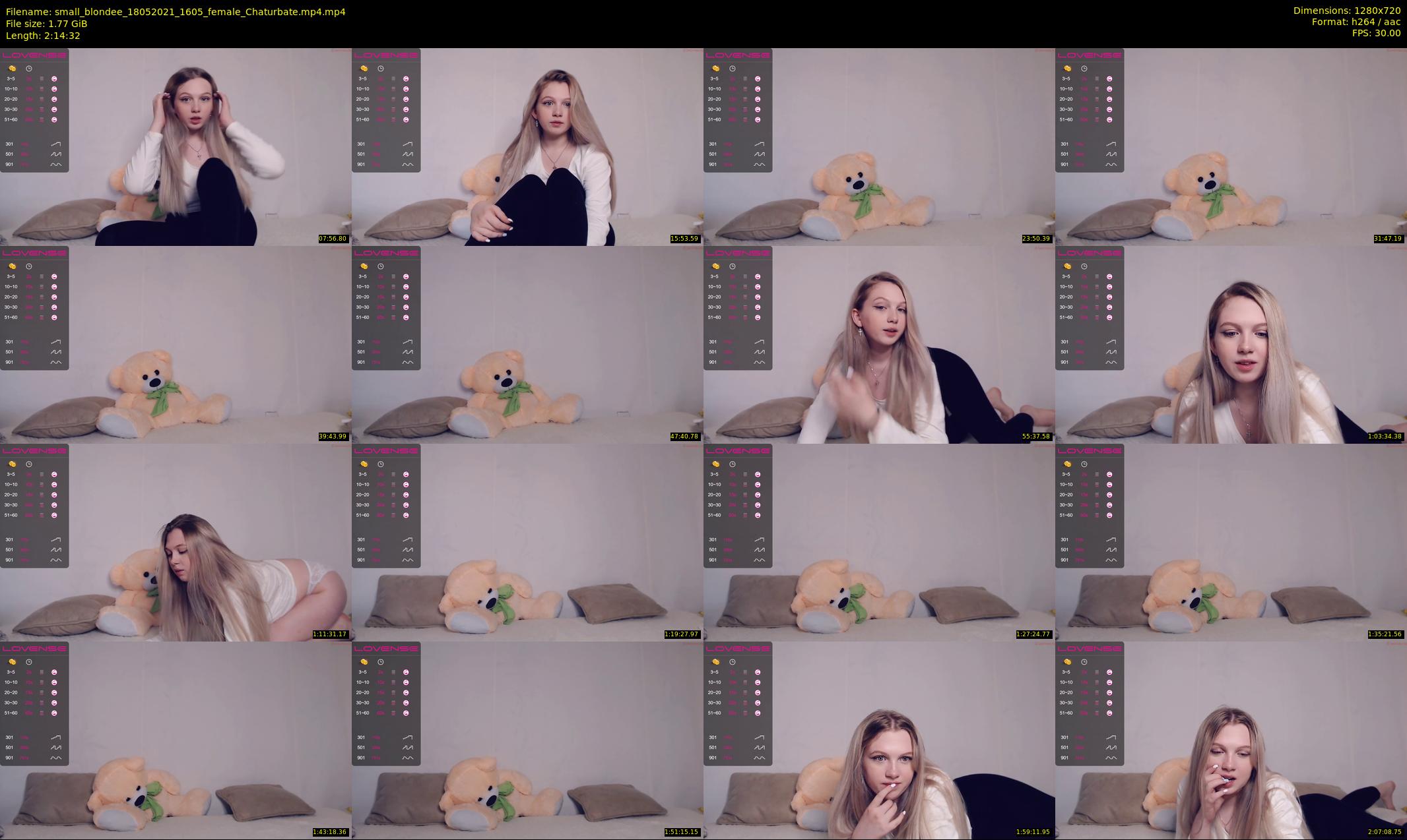 small_blondee — 135 minute Chaturbate female cam show recording, 720p, May 18, 2021